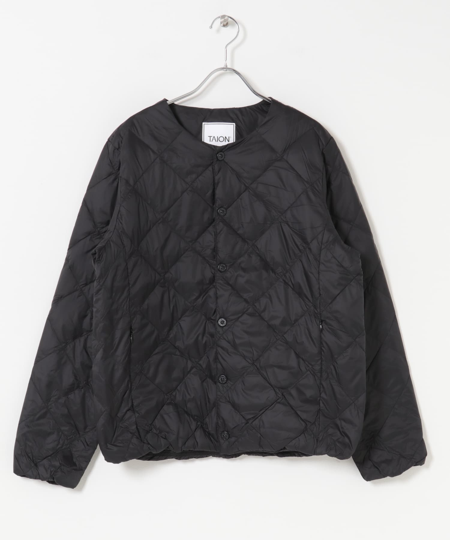 TAION　CREW NECK DOWN JACKET