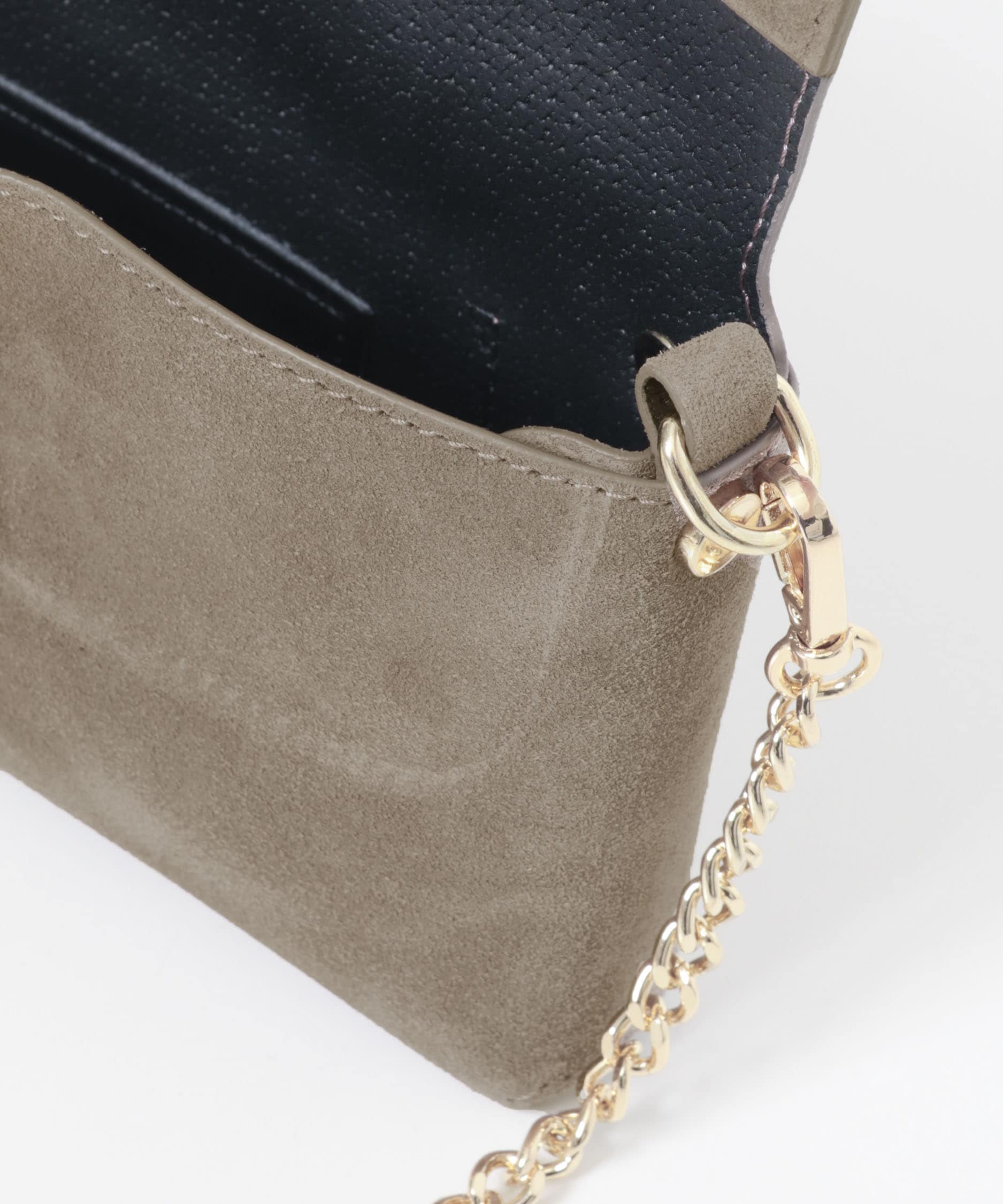 AULENTTI　スエードチェーンBAG TAUPE Free