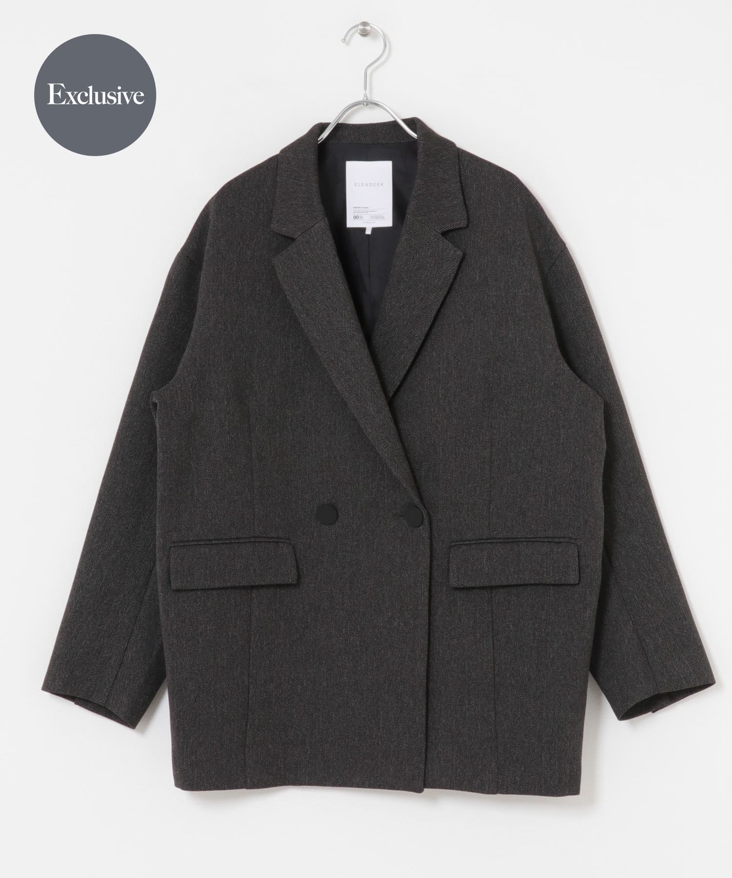 『別注』ELENDEEK×ROSSO　HERRINGBONE OVER JACKET