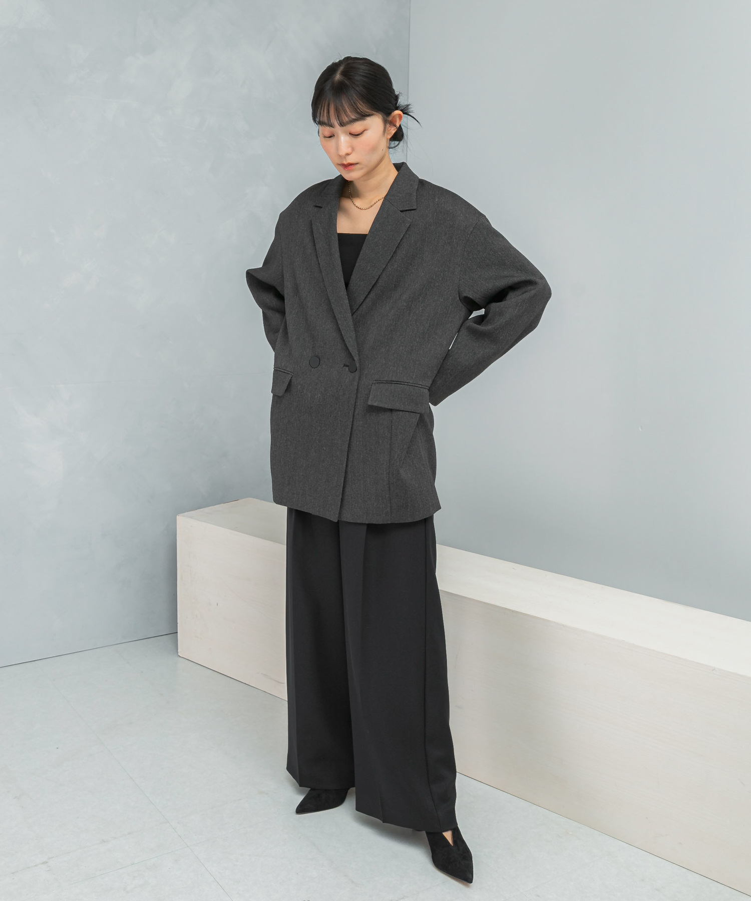 身長：165cm サイズ：FREE