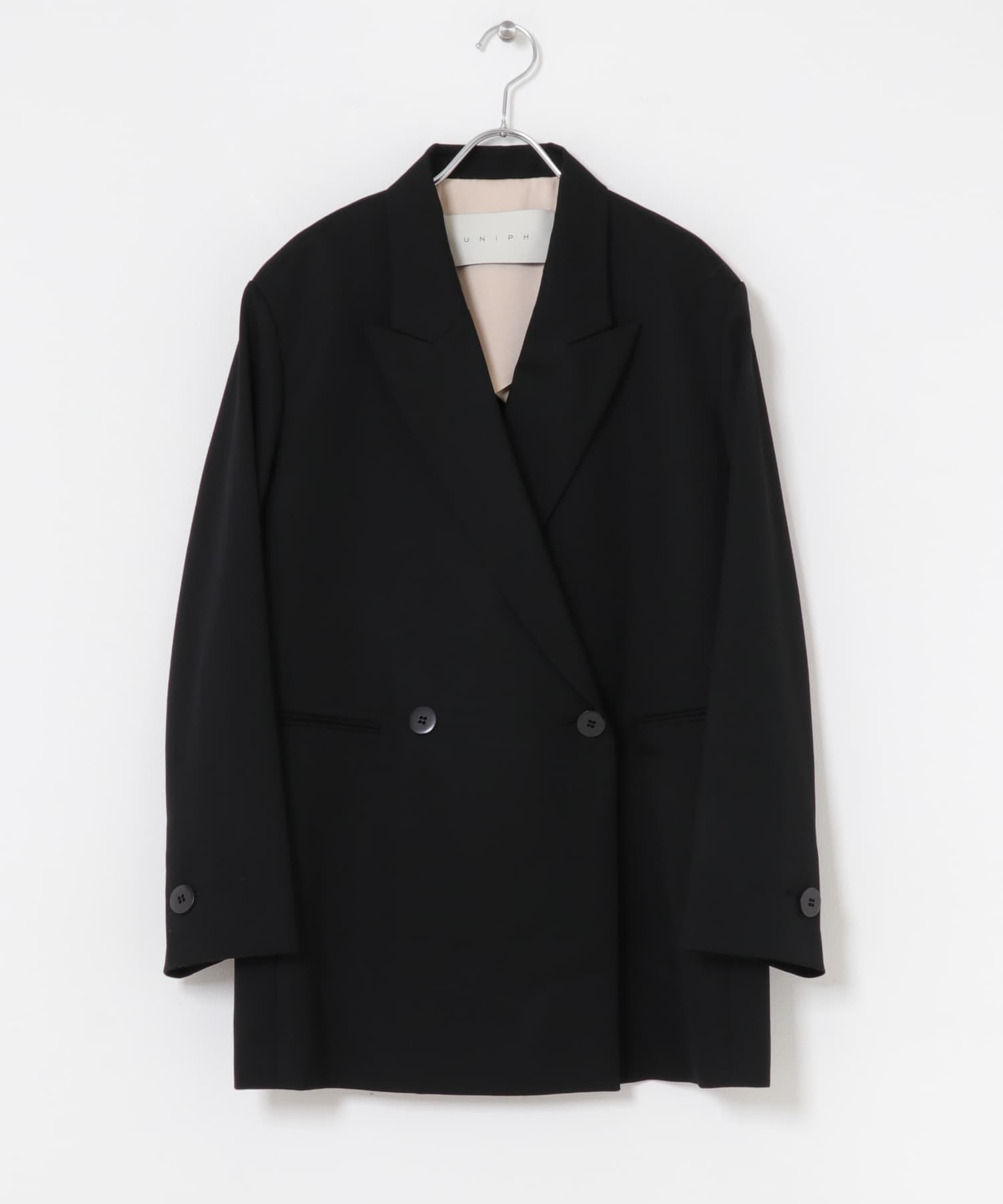 UNiPH　ウールドライギャバ ジャケット ブラック 1