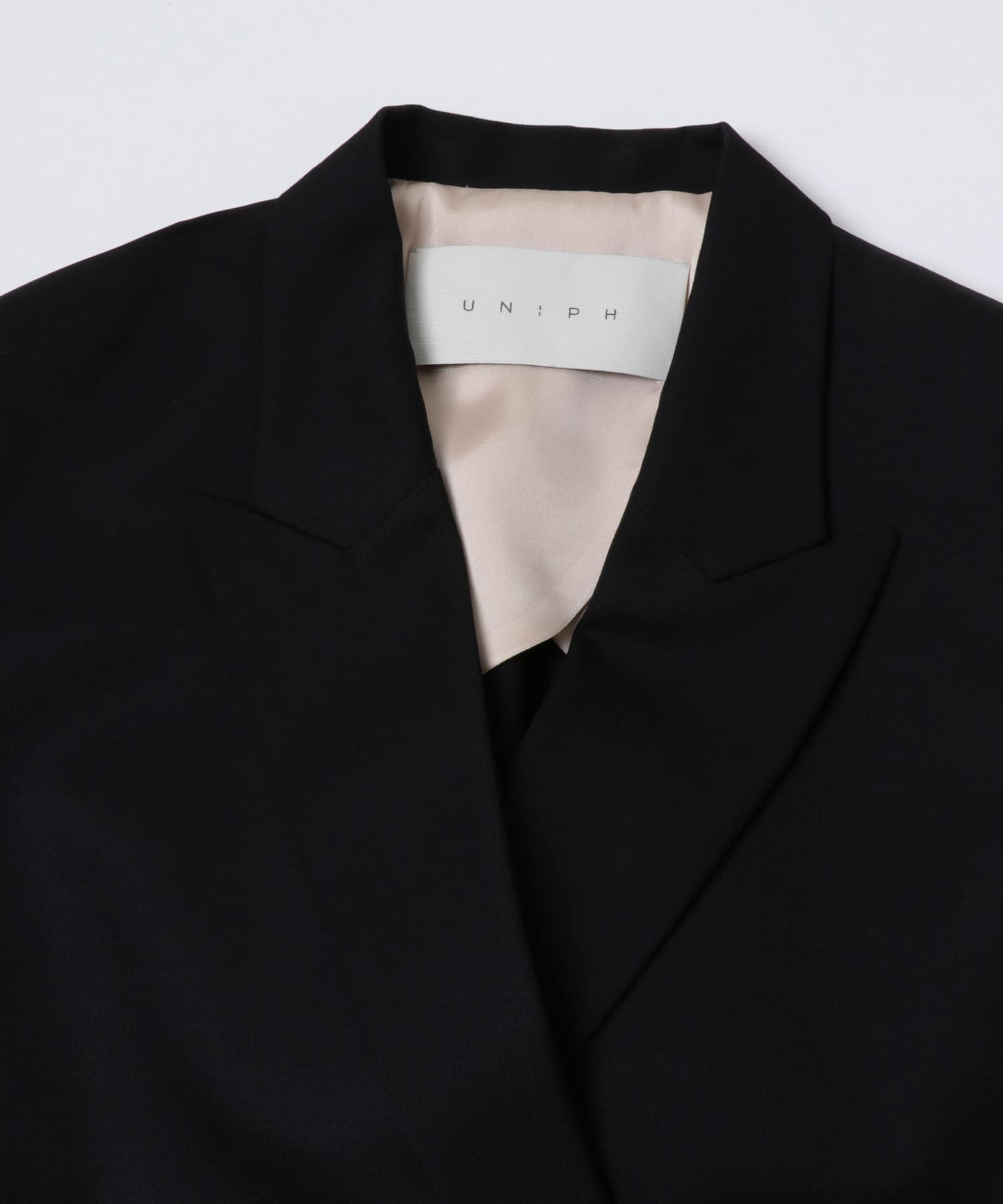 UNiPH　ウールドライギャバ ジャケット ブラック 1