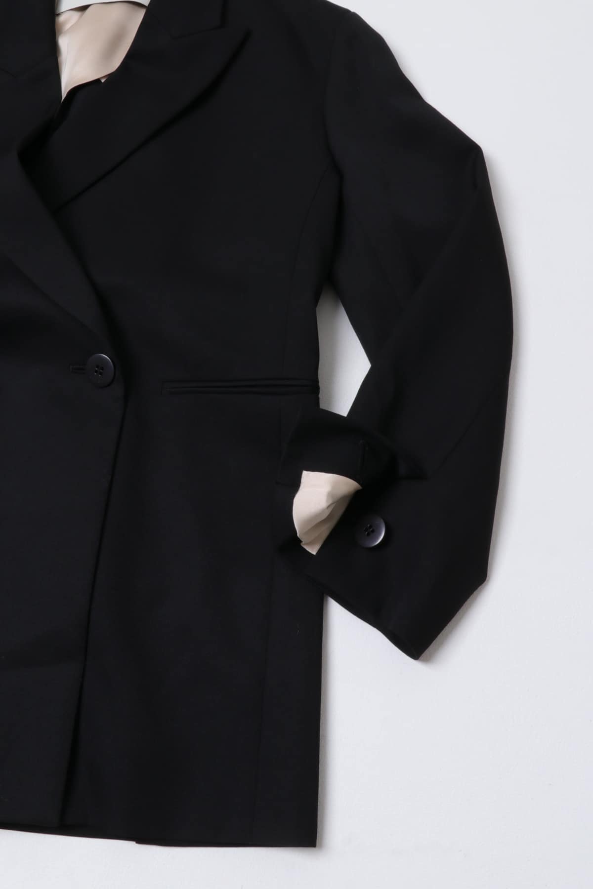 UNiPH　ウールドライギャバ ジャケット ブラック 1