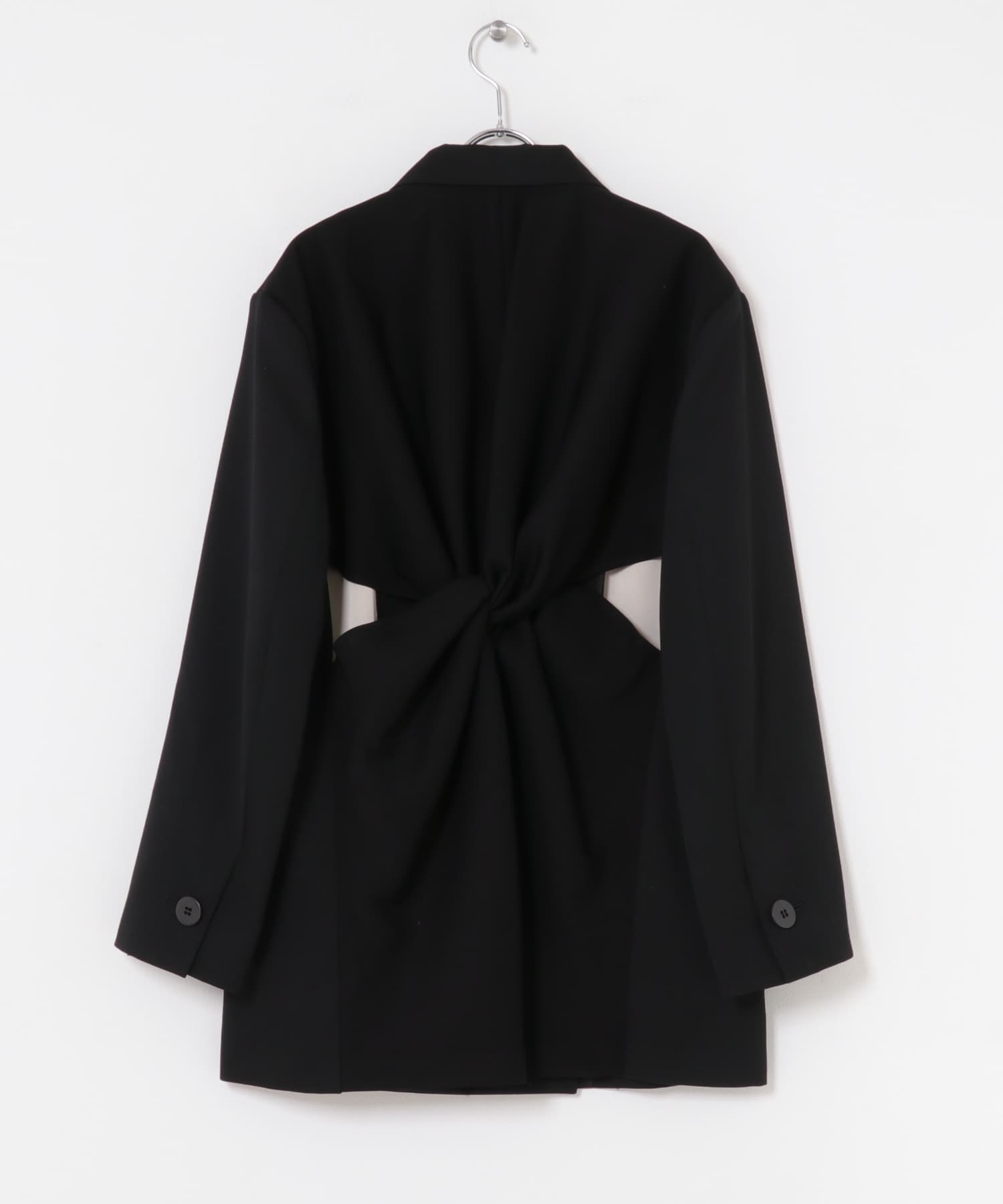 UNiPH　ウールドライギャバ ジャケット ブラック 1