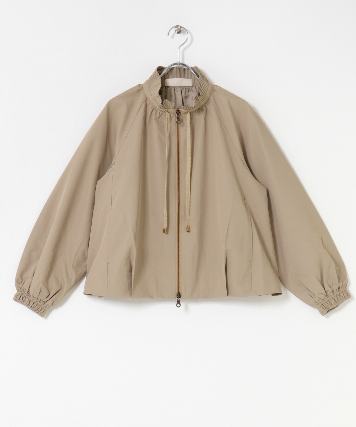 MARILYN MOON　pleats twill blouson