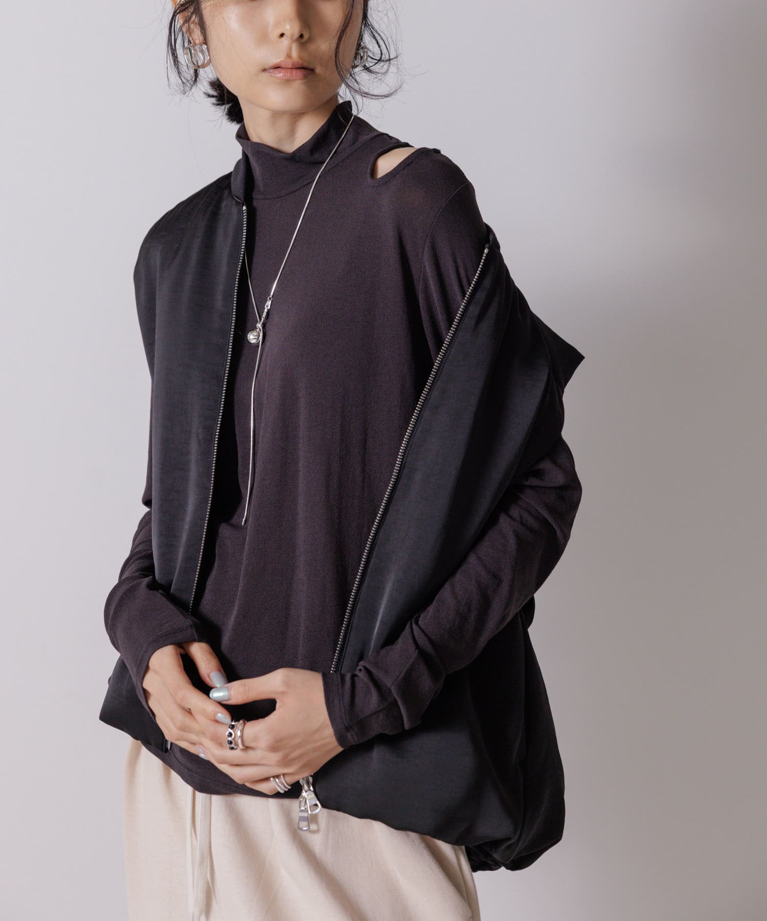 身長：158cm サイズ：FREE