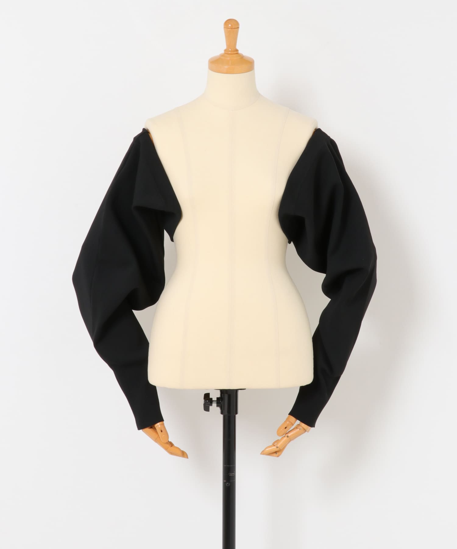 UNiPH　スポンディッシュストレッチ カーディガン ブラック 1