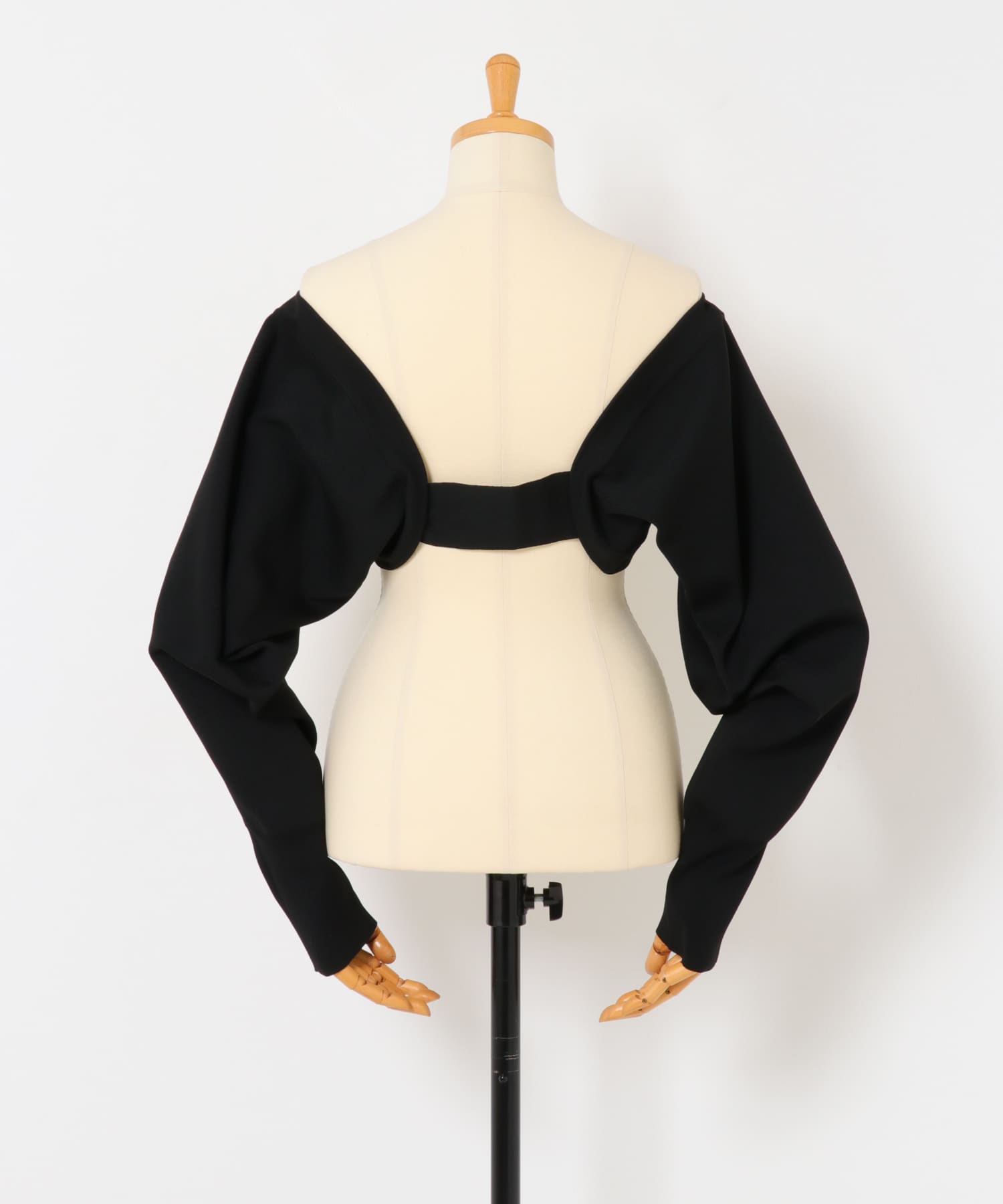 UNiPH　スポンディッシュストレッチ カーディガン ブラック 1