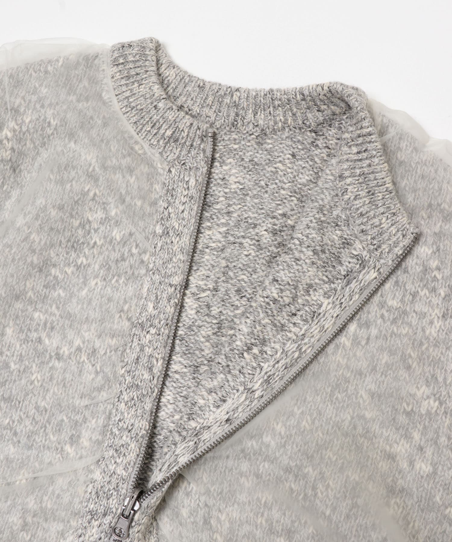 CHIGNON　リバーオーガンドッキングカーディガン GRAY Free