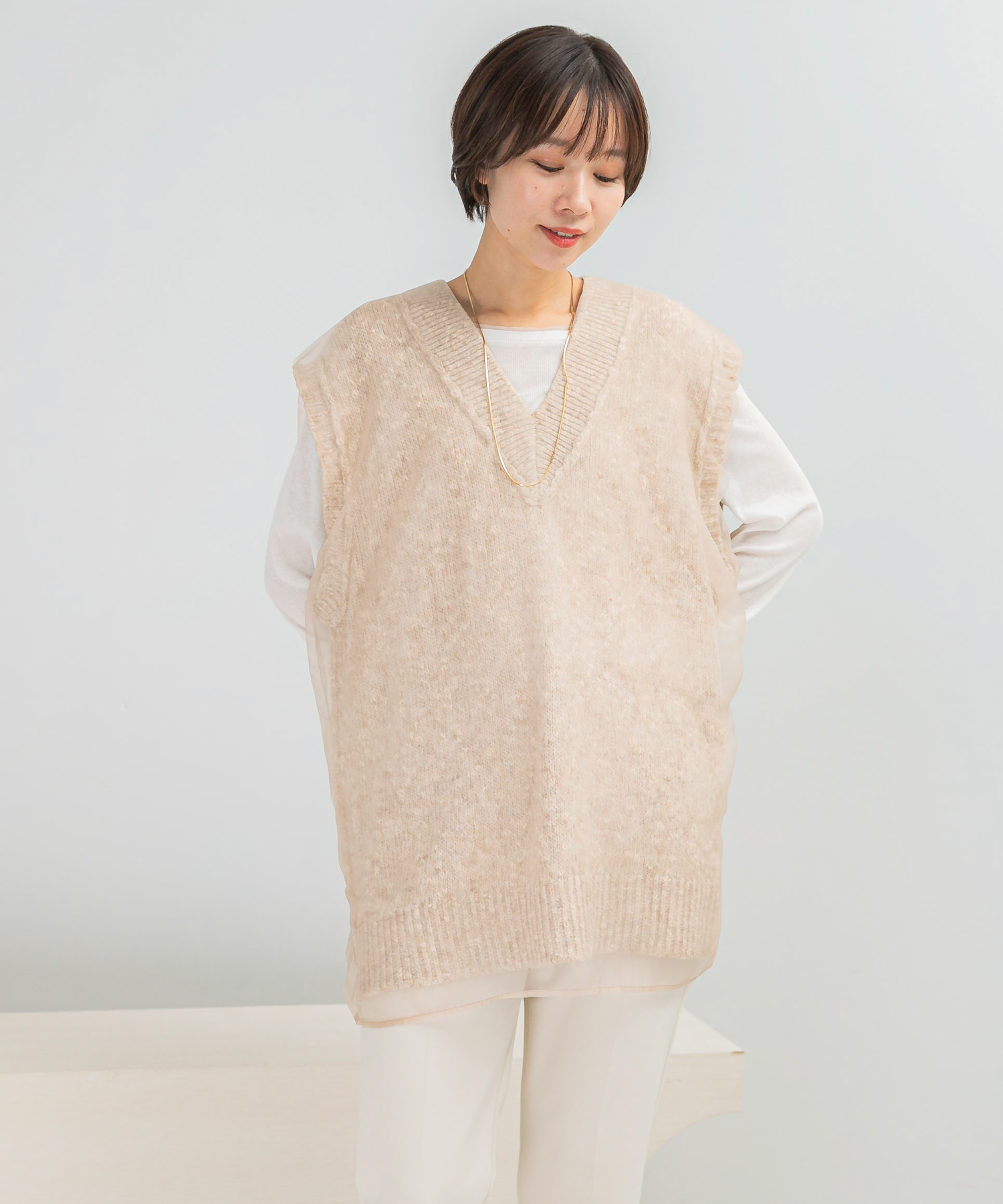 CHIGNON　リバーオーガンドッキングベスト