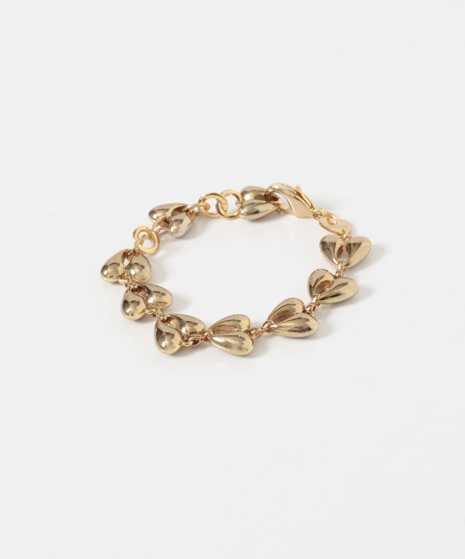 in mood　HEART LINK -bracelet gd -
