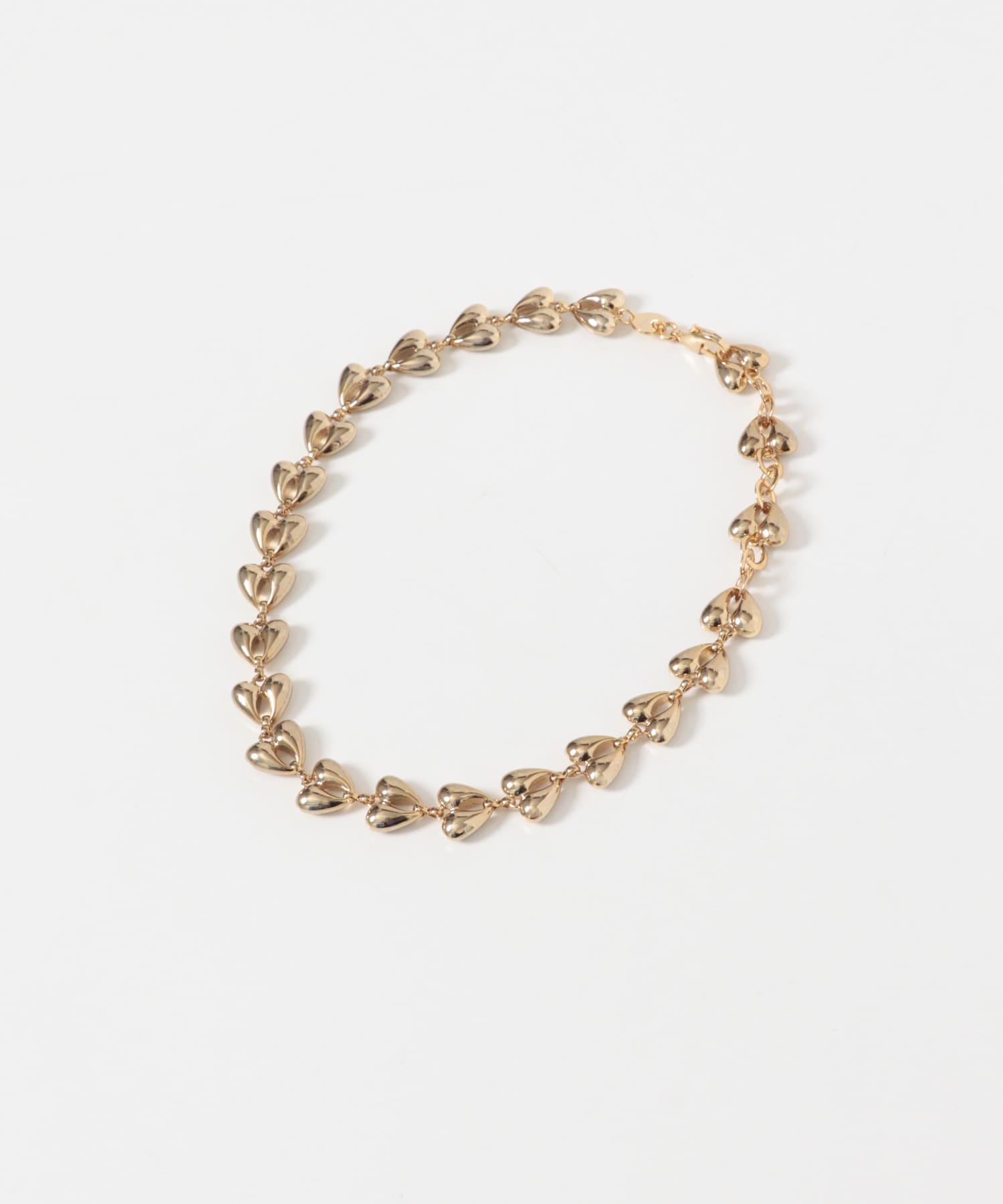 in mood　HEART LINK -necklace gd -