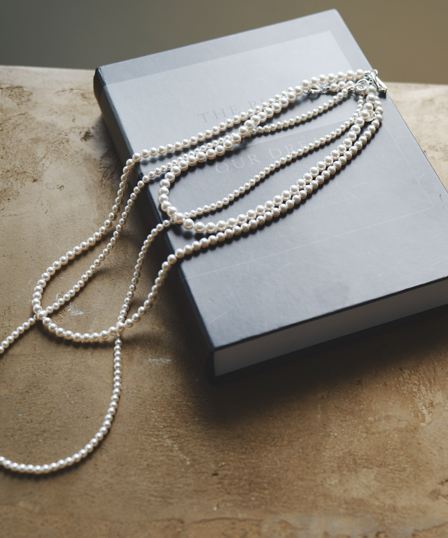 in mood　MULTI  PEARL(3P)necklace