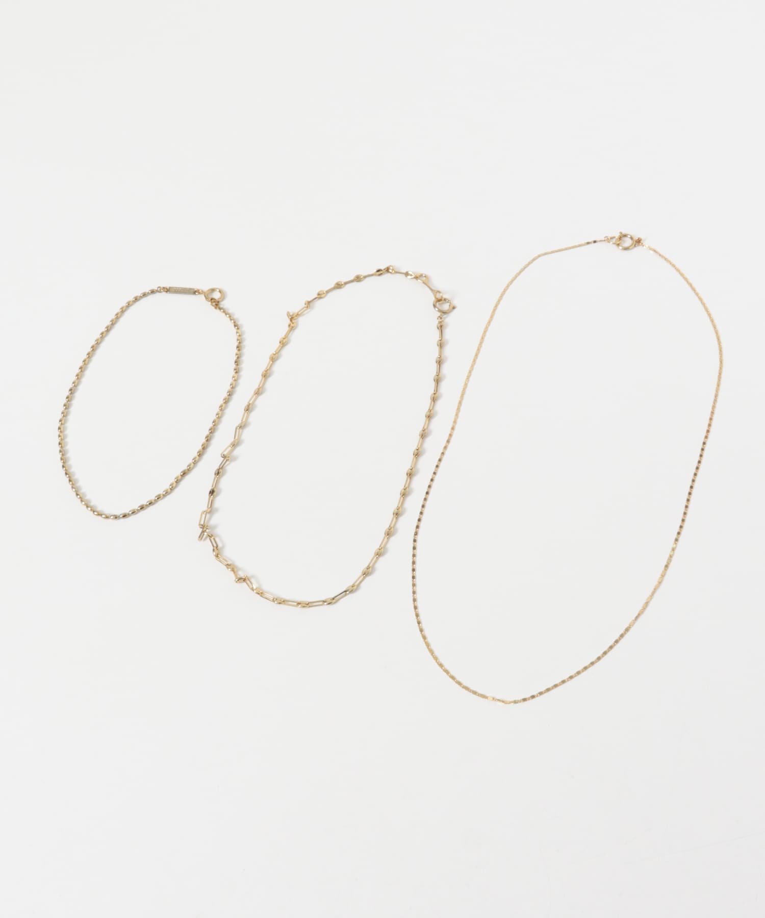 in mood　MULTI LINK CHAIN 3P necklace