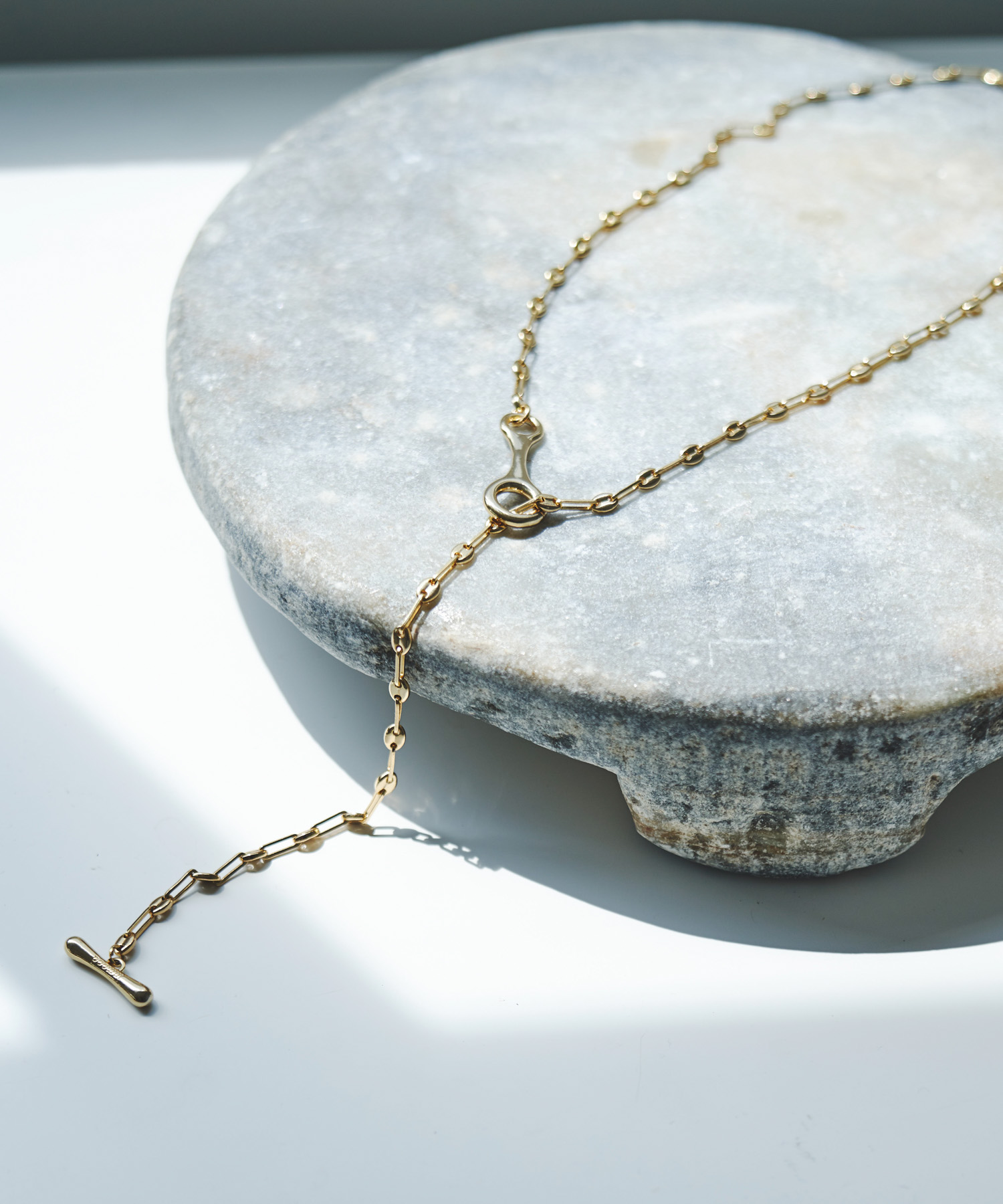 in mood　MULTI LINK CHAIN 3P necklace