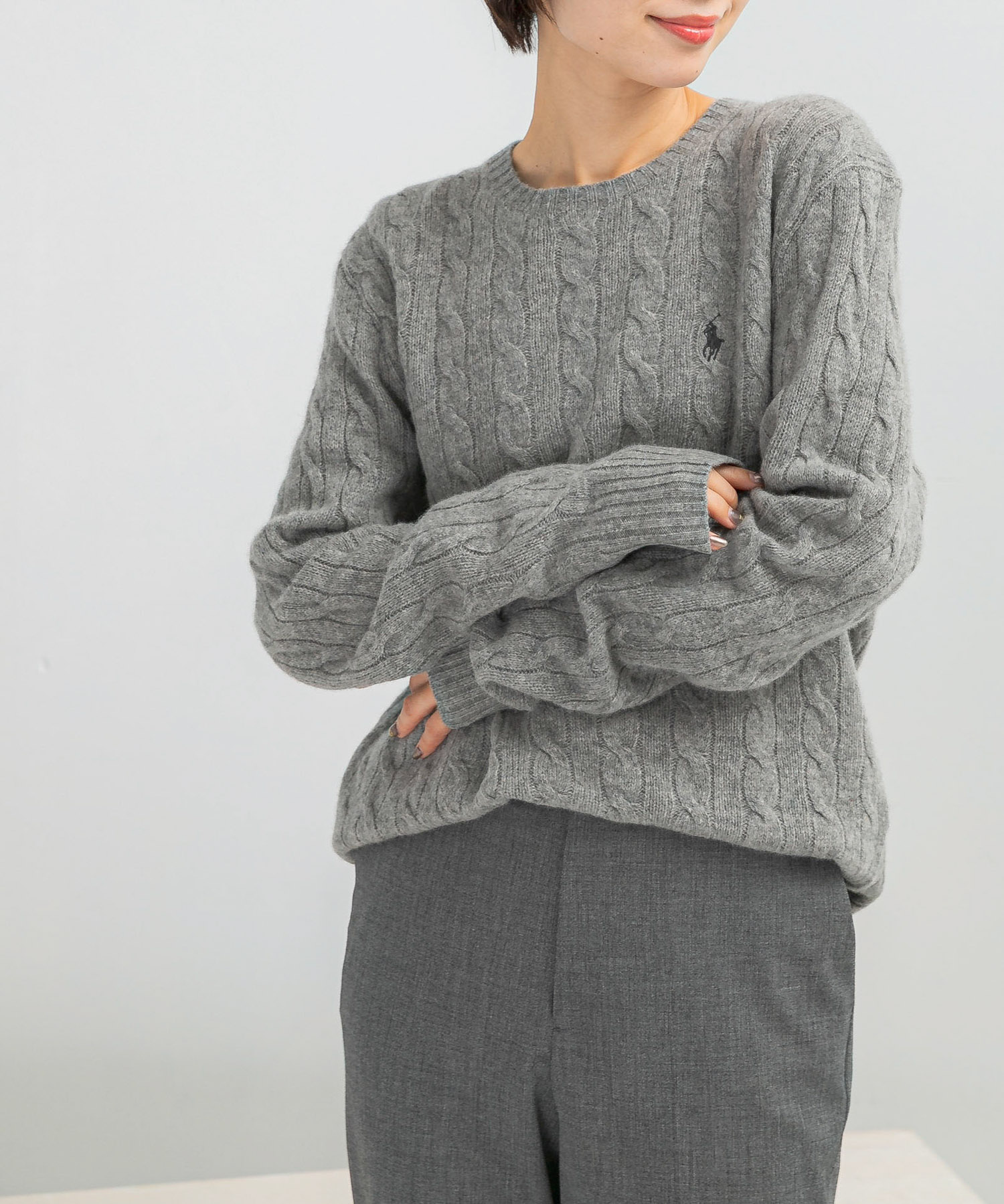 POLO RALPH LAUREN　WOOL CASHMERE KNIT