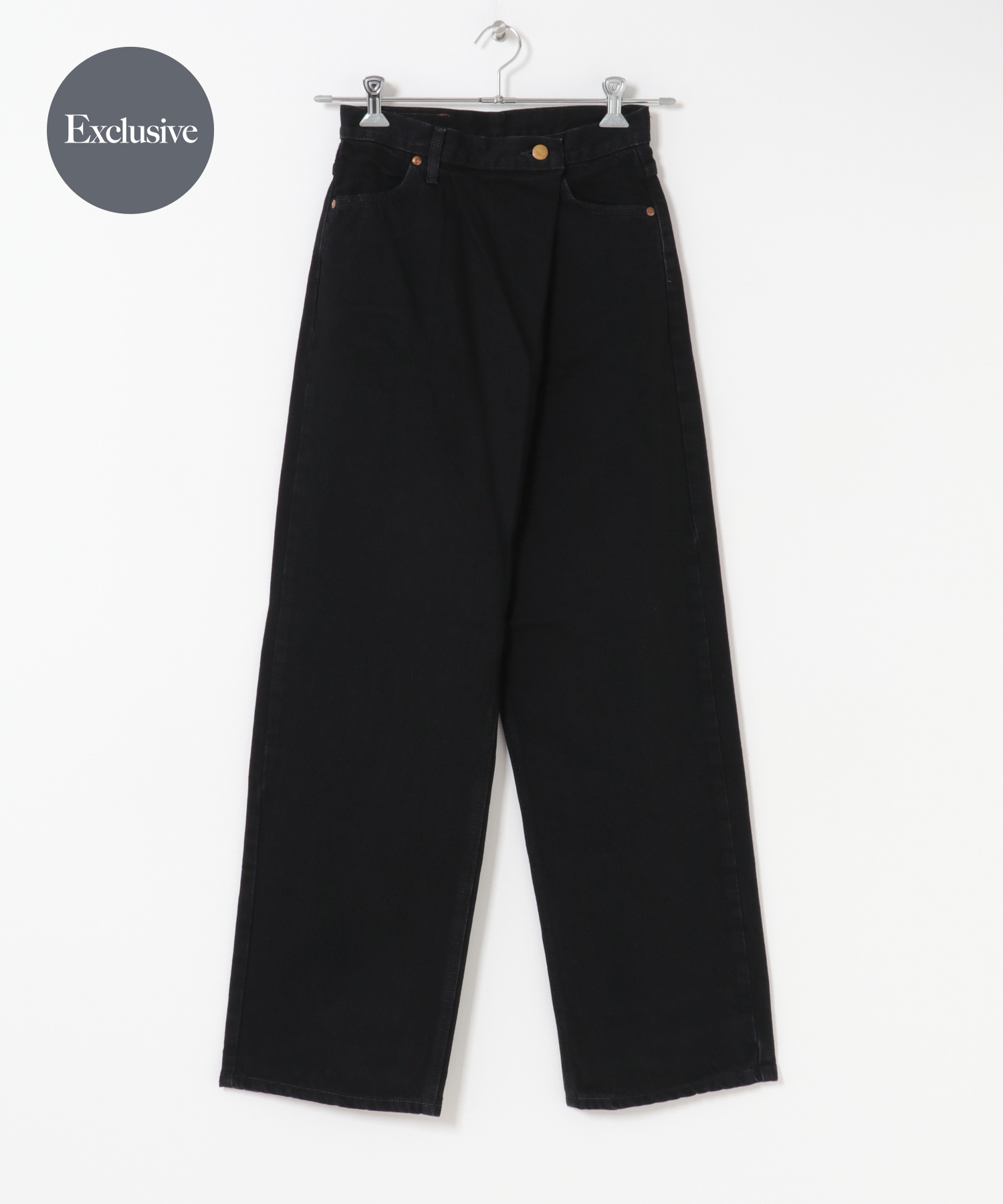 『別注』Lee×ROSSO　FRONT TUCK DENIM PANTS