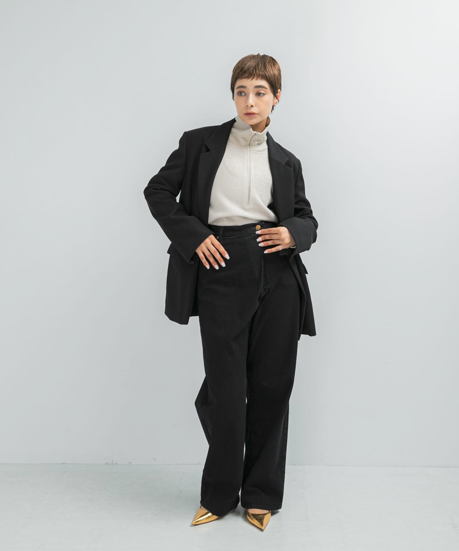 身長：166cm サイズ：M