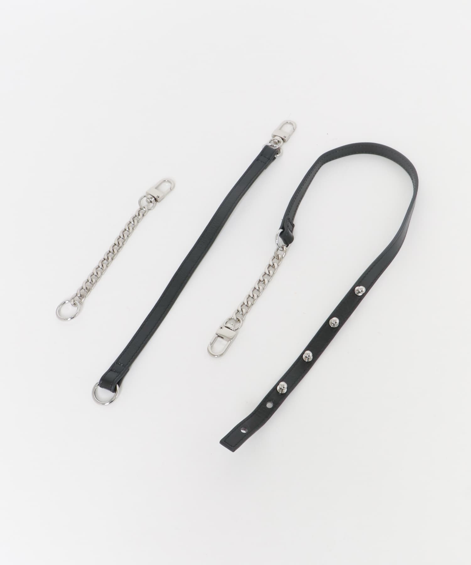 YENN　CHAIN BELT POUCH BLACK Free