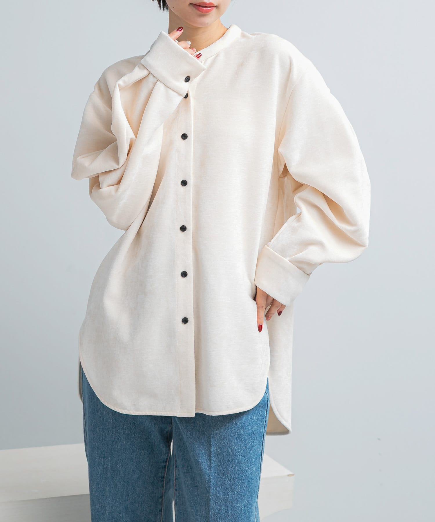 身長：158cm サイズ：FREE