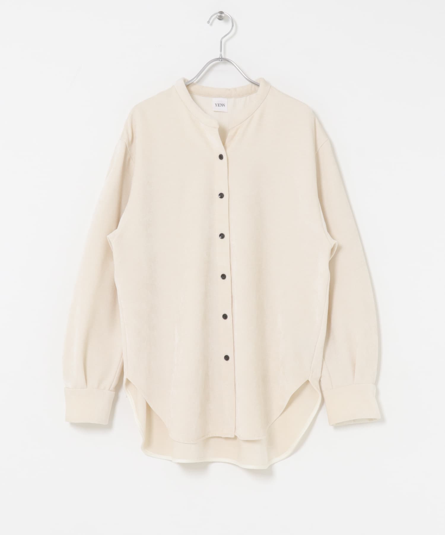 YENN　MOLE TWILL SHIRT OWHITE Free