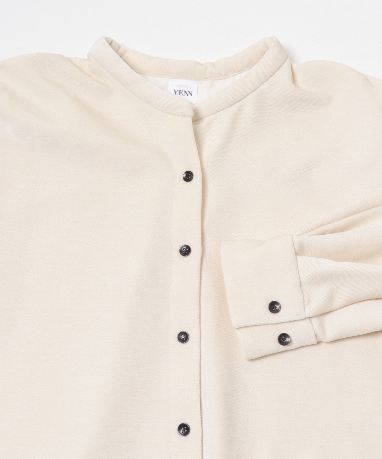 YENN　MOLE TWILL SHIRT OWHITE Free
