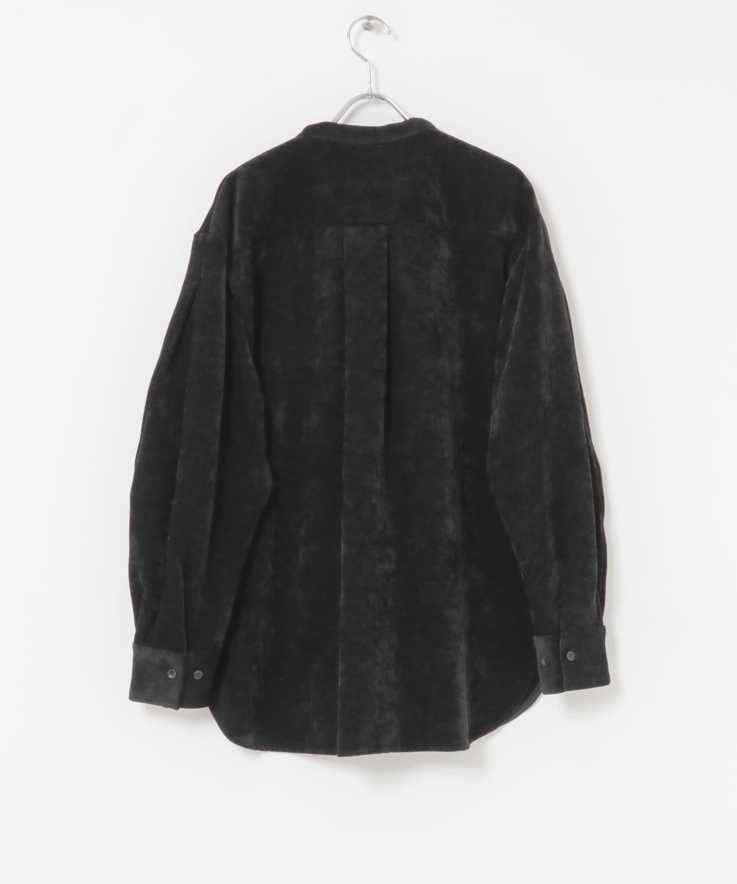 YENN　MOLE TWILL SHIRT BLACK Free