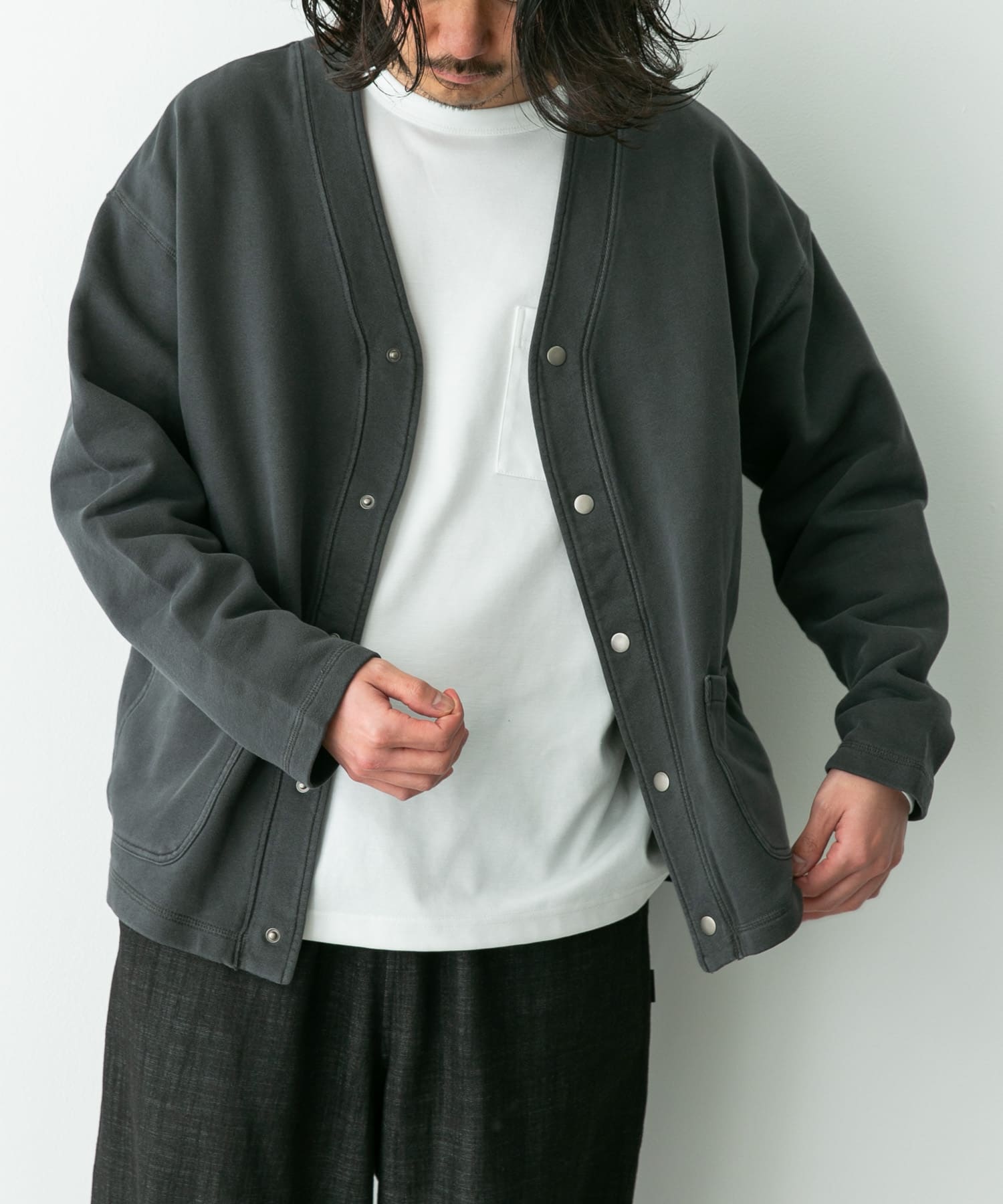 身長：180cm 体重：60kg サイズ：L