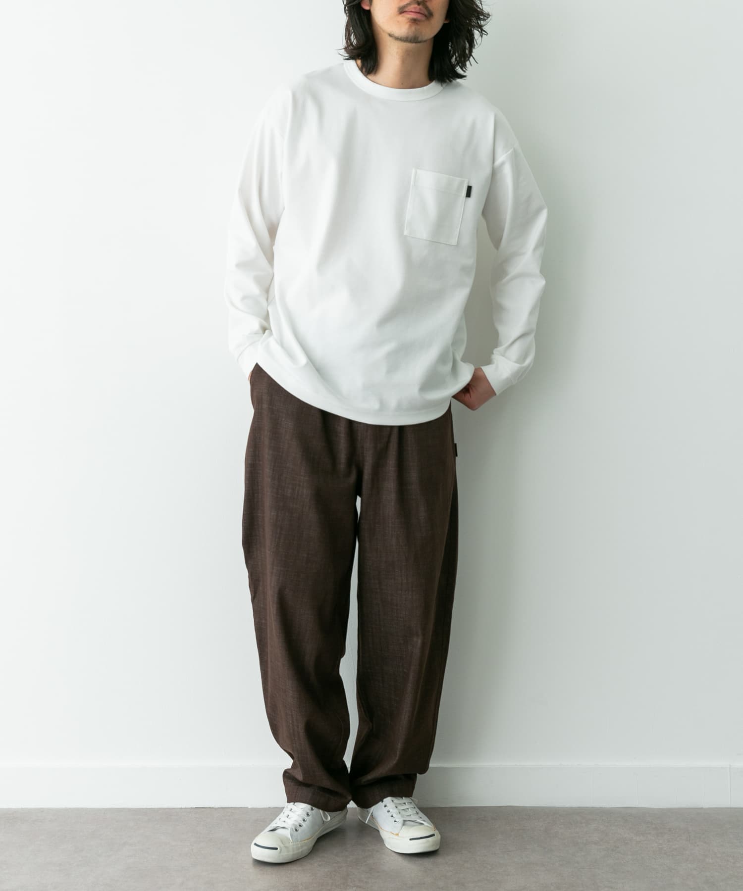 身長：180cm 体重：60kg サイズ：L