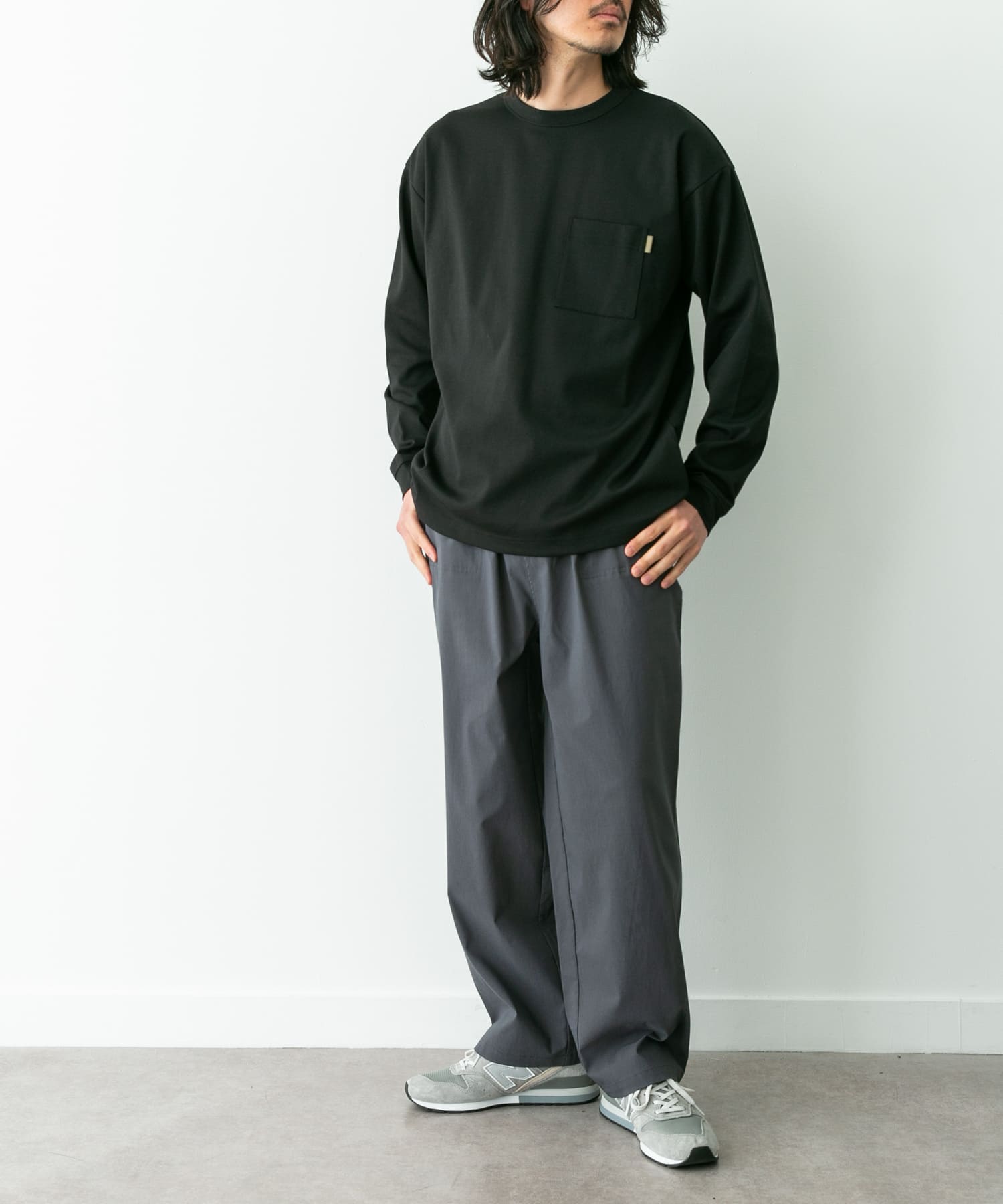 身長：180cm 体重：60kg サイズ：L