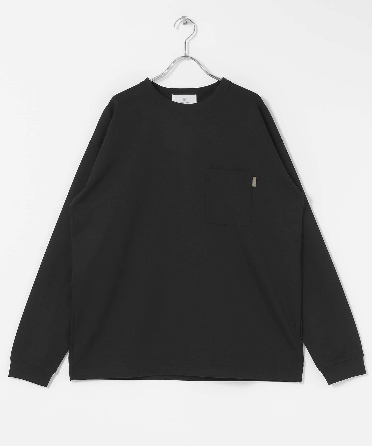 ポンチポケット付ロングスリーブTシャツ(M ホワイト): トップス｜URBAN