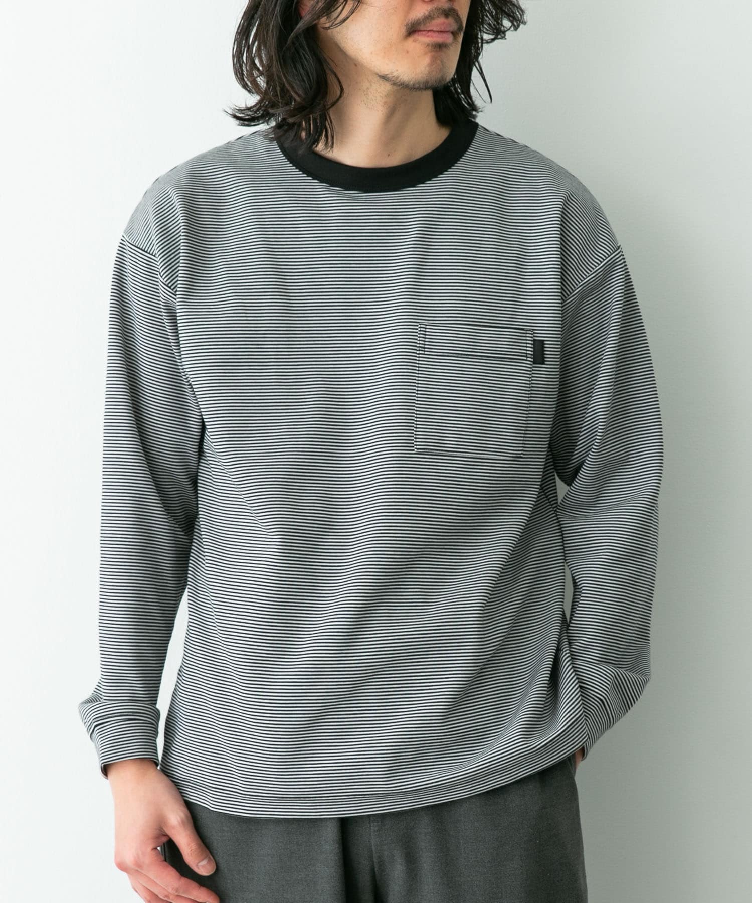 身長：180cm 体重：60kg サイズ：L