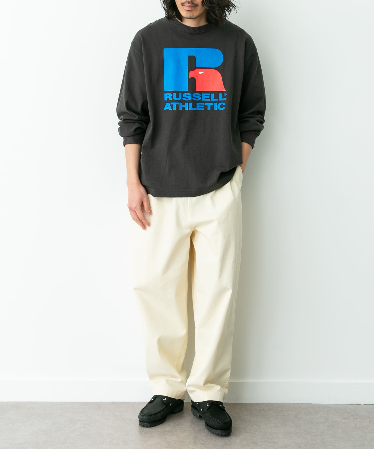 身長：180cm 体重：60kg サイズ：L