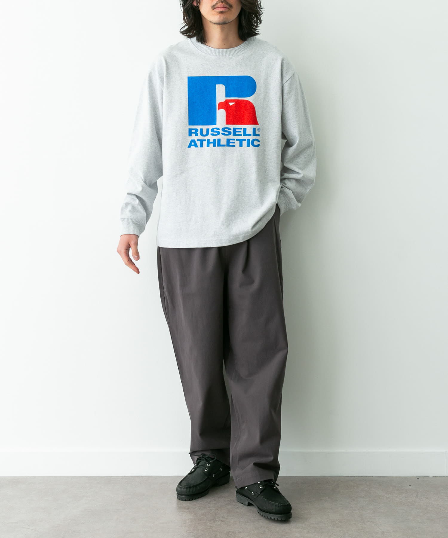 身長：180cm 体重：60kg サイズ：L
