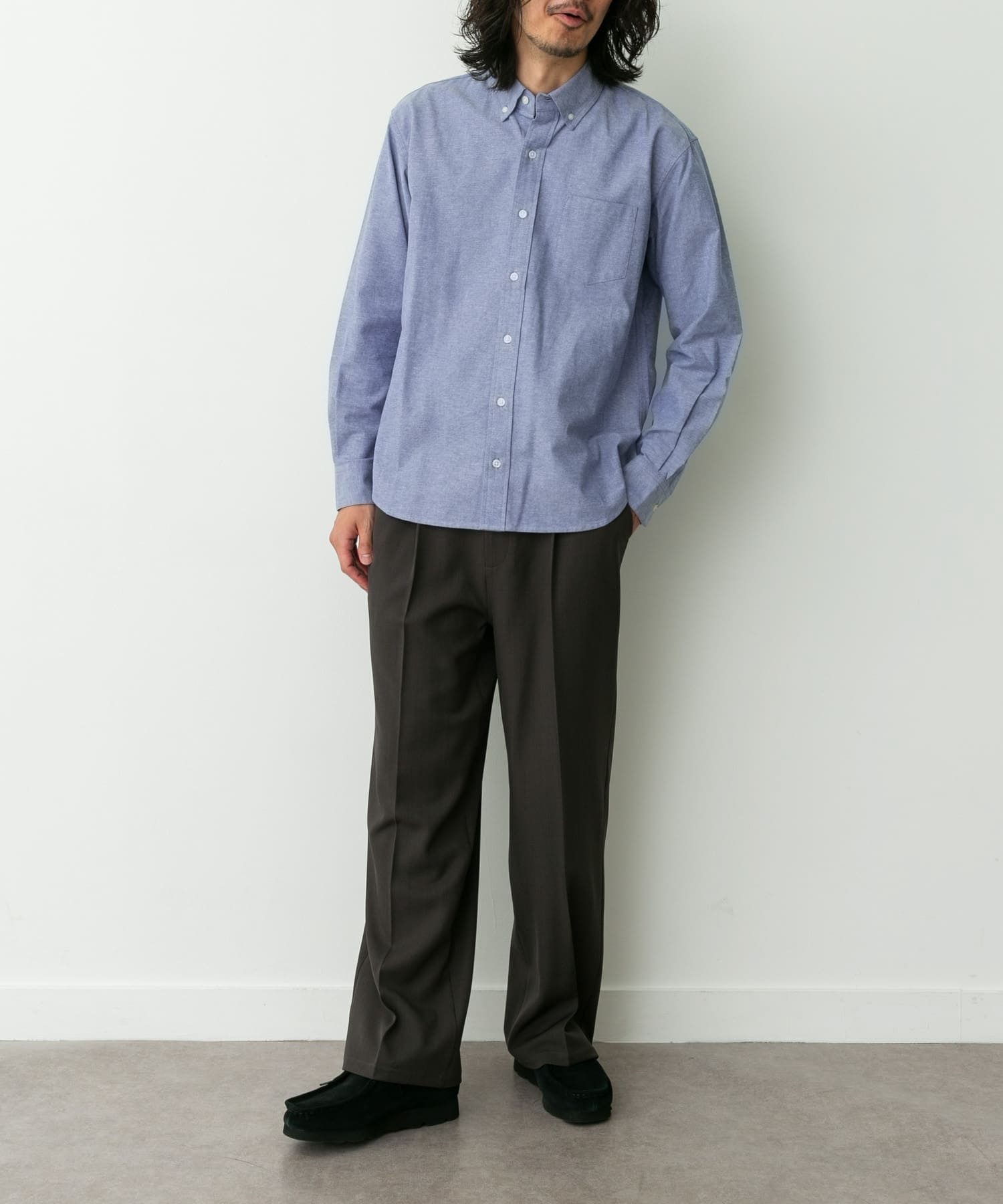 身長：180cm 体重：60kg サイズ：L