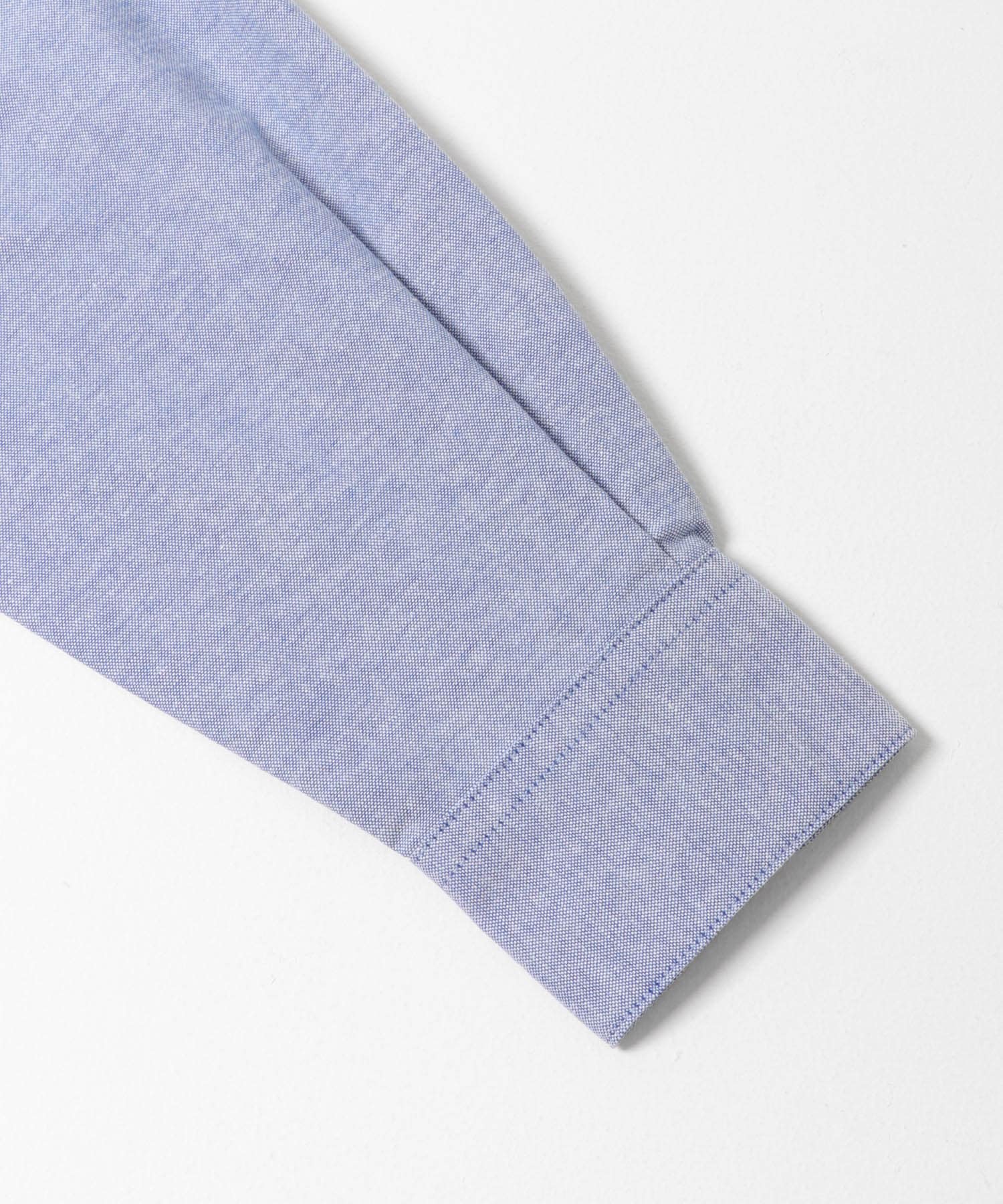 抗菌オックスボタンダウン長袖シャツ サックス S