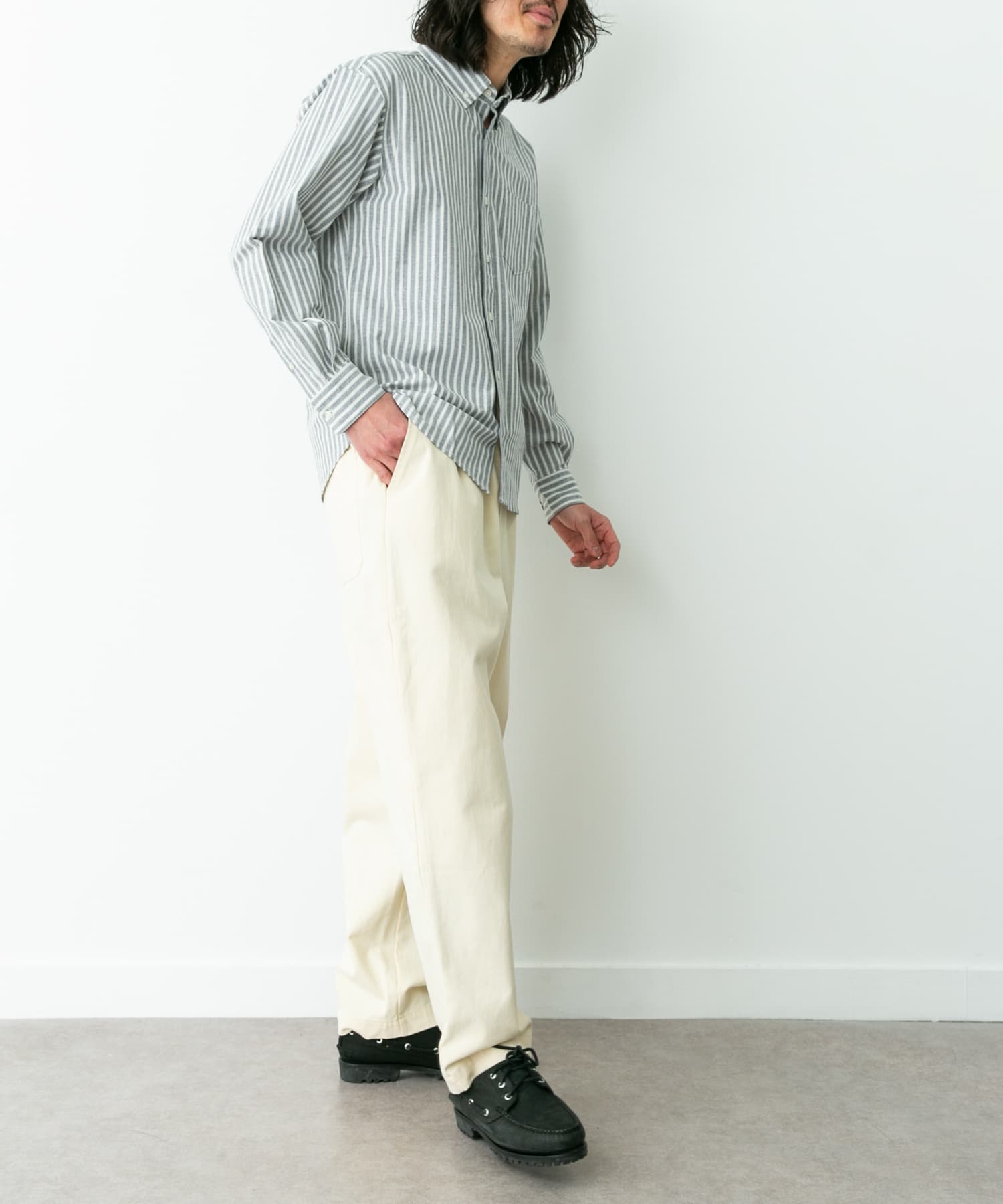 身長：180cm 体重：60kg サイズ：L