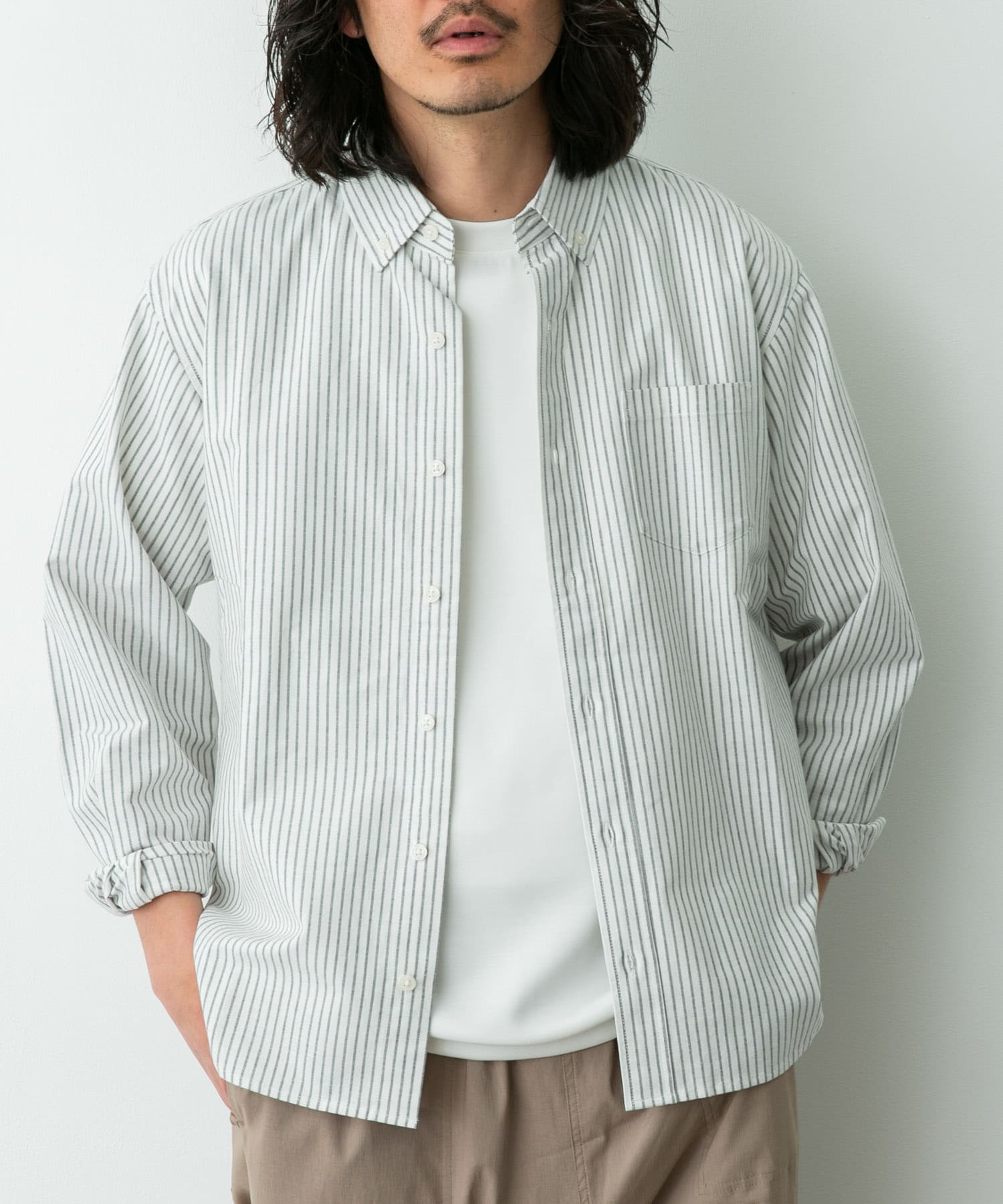 身長：180cm 体重：60kg サイズ：L