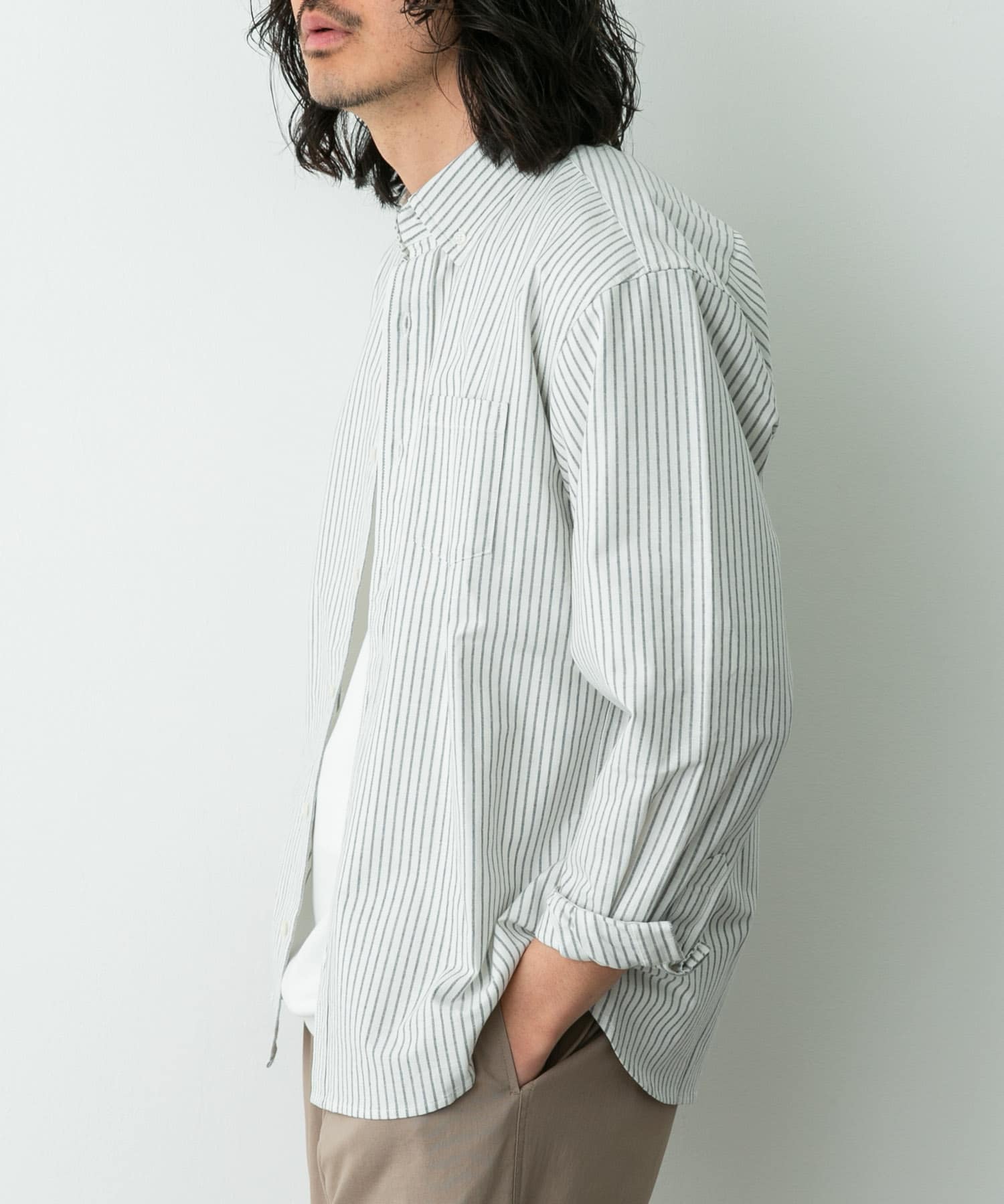 身長：180cm 体重：60kg サイズ：L