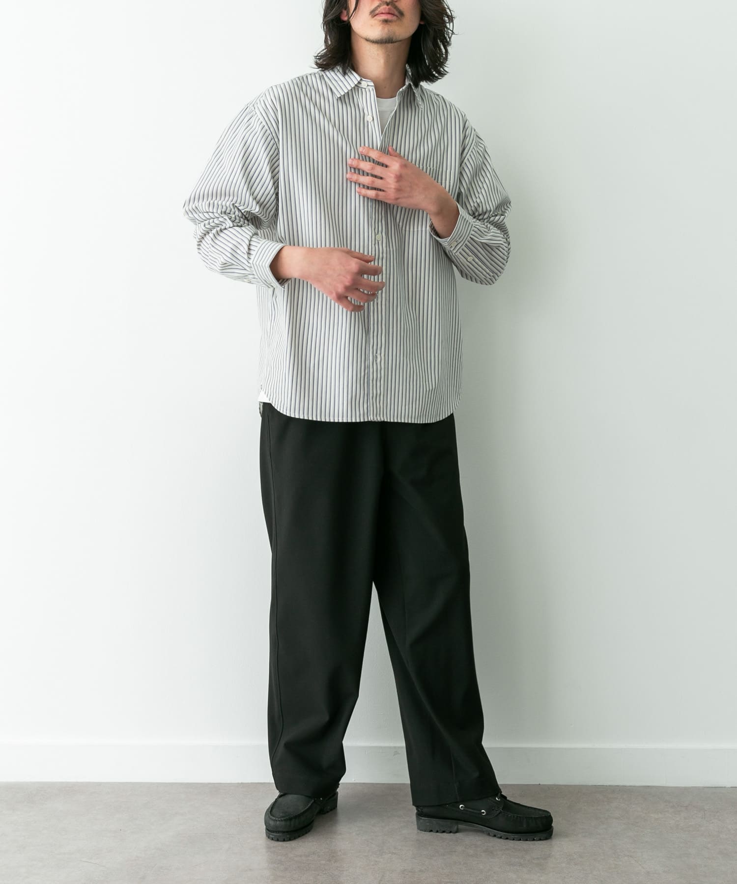 身長：180cm 体重：60kg サイズ：L