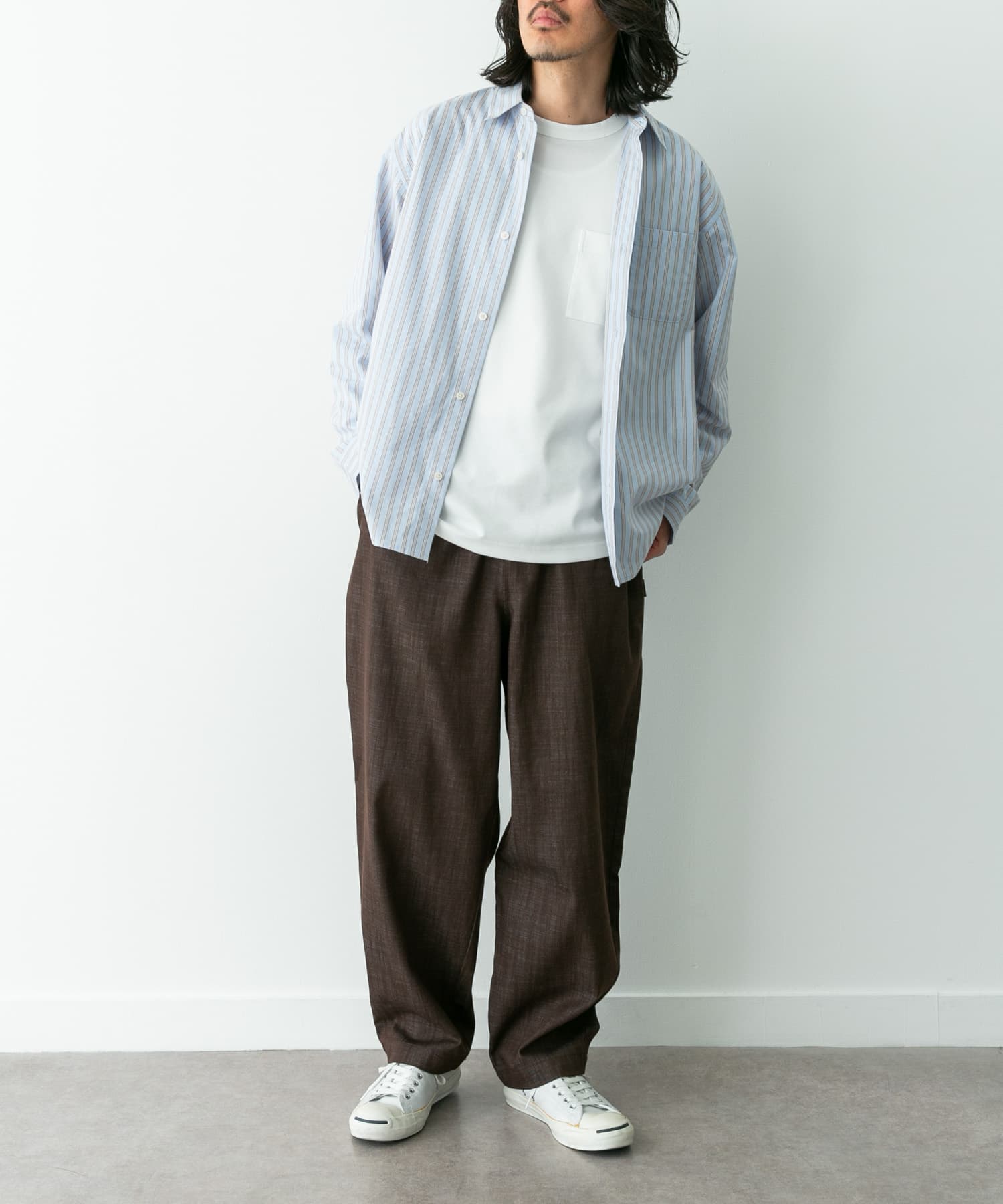 身長：180cm 体重：60kg サイズ：L