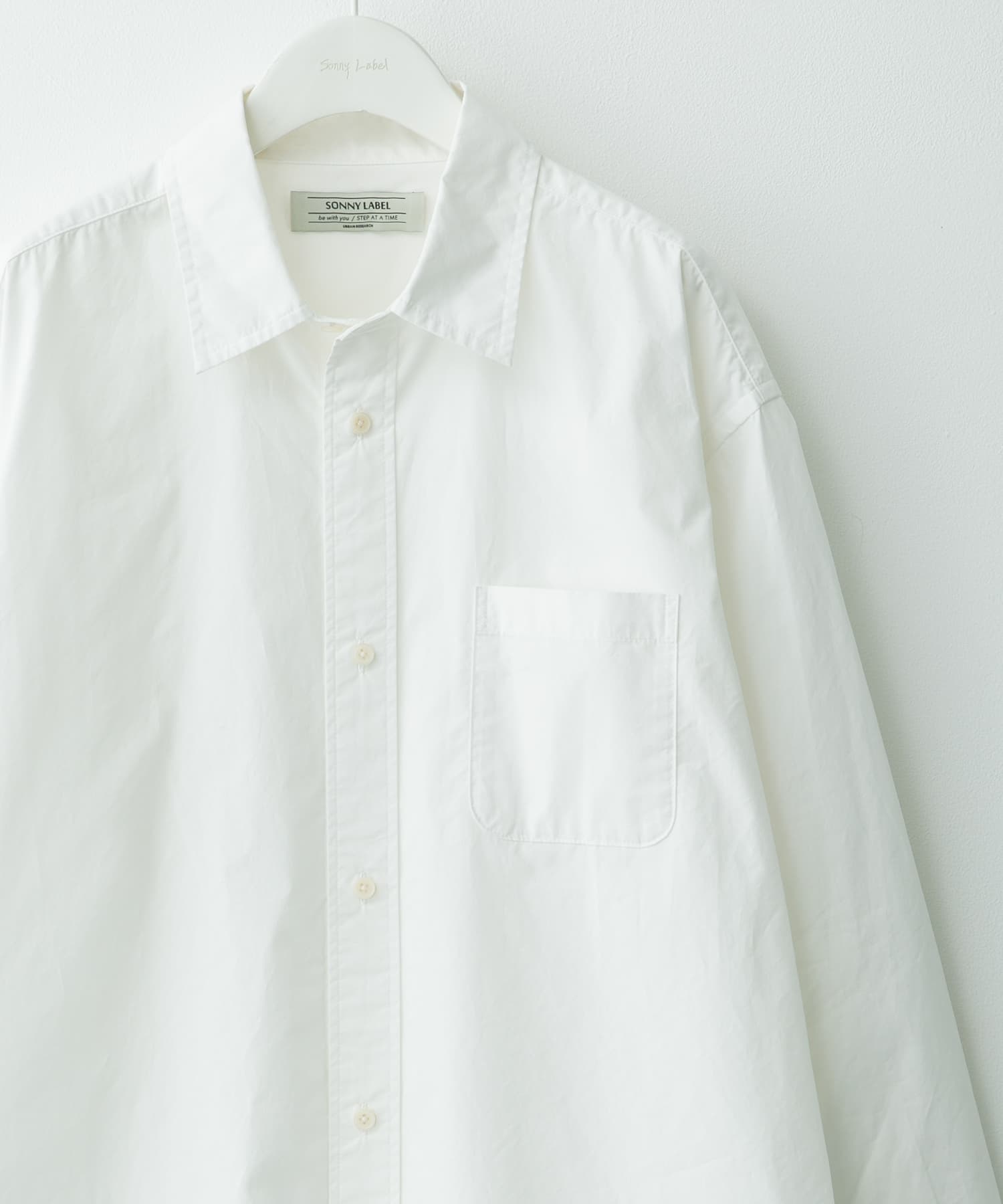 高密度タイプライターレギュラーシャツ オフ XL