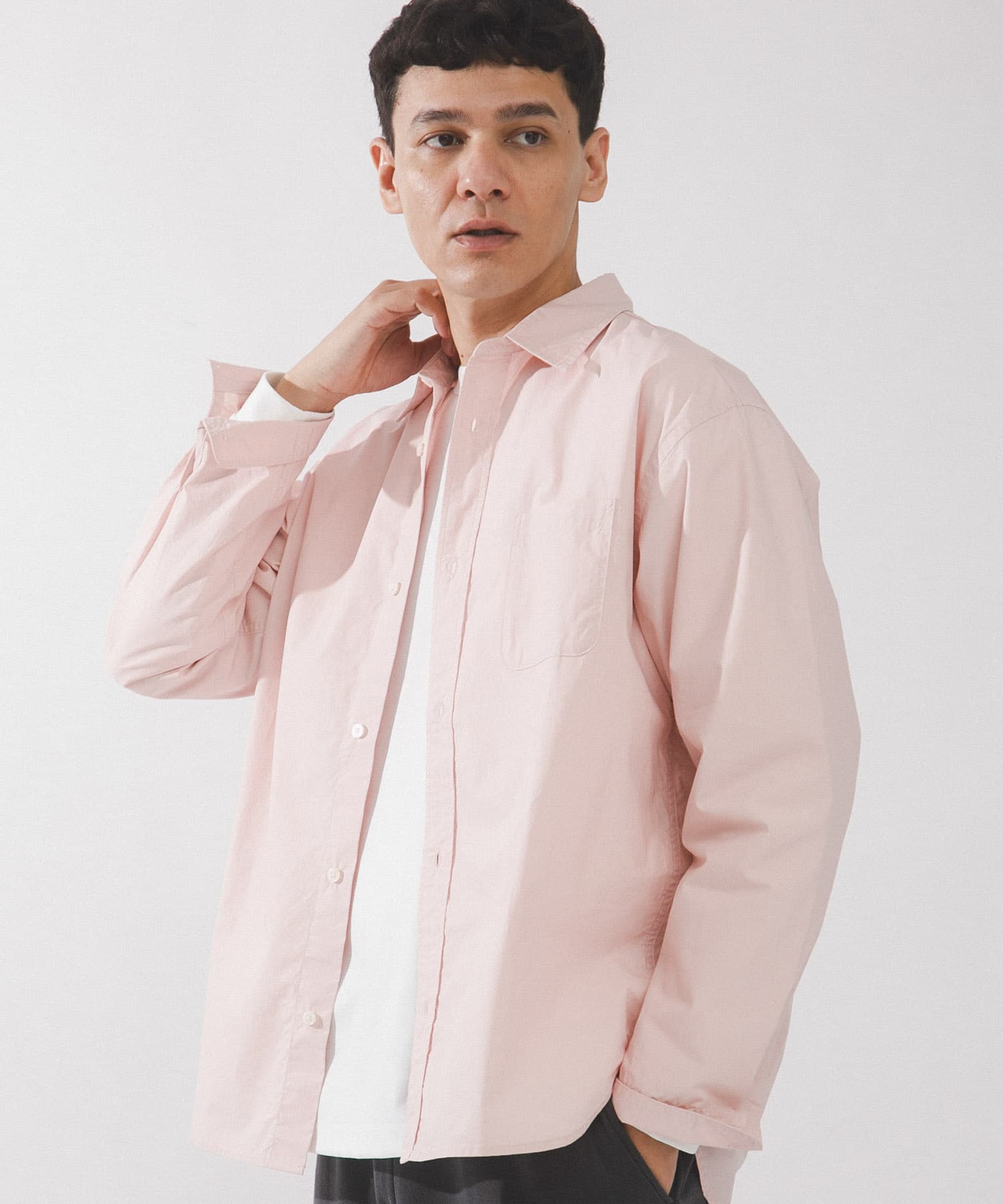 高密度タイプライターレギュラーシャツ