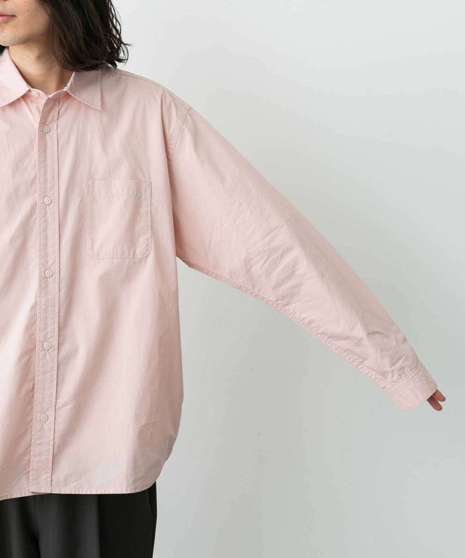 身長：173cm サイズ：L