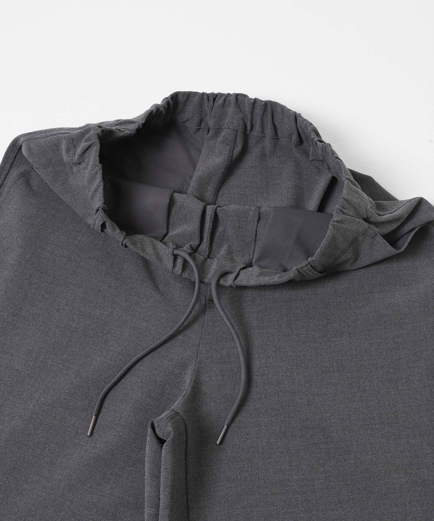 ハイスペワイドストレートイージーパンツ グレー S