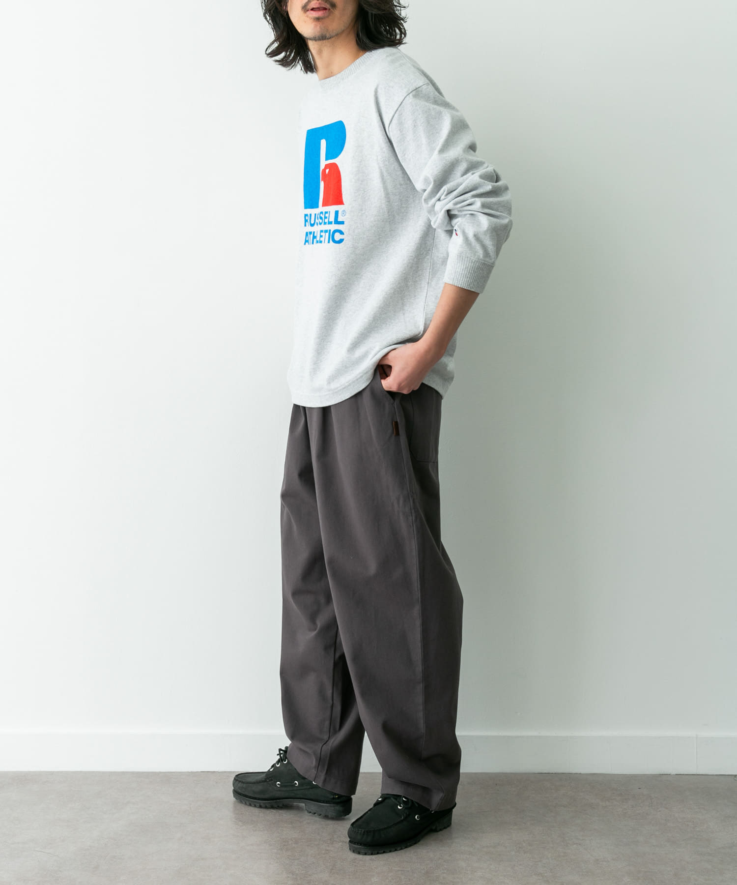 身長：180cm 体重 : 60kg サイズ：L