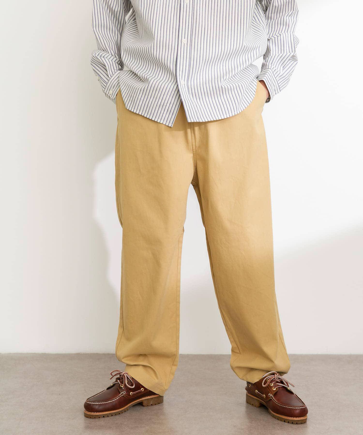 ベーシックワイドイージーチノパンツ(S オフ): ボトム｜URBAN RESEARCH