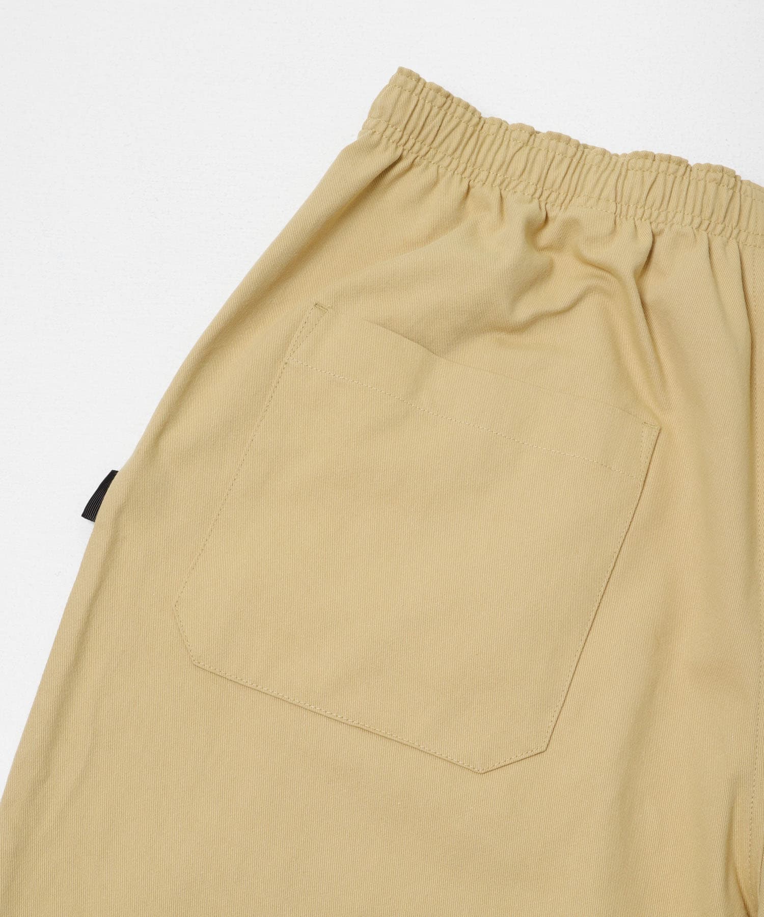 ベーシックワイドイージーチノパンツ ベージュ S