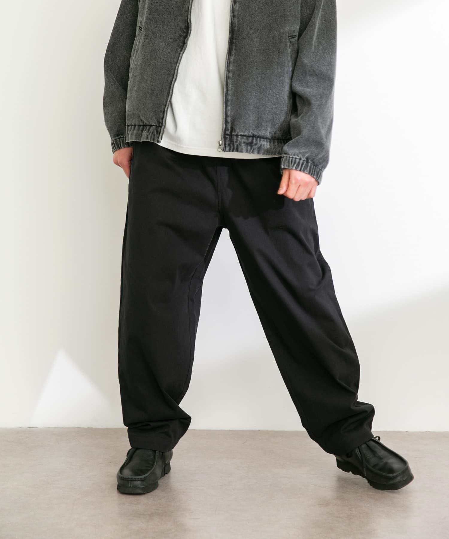 ベーシックワイドイージーチノパンツ