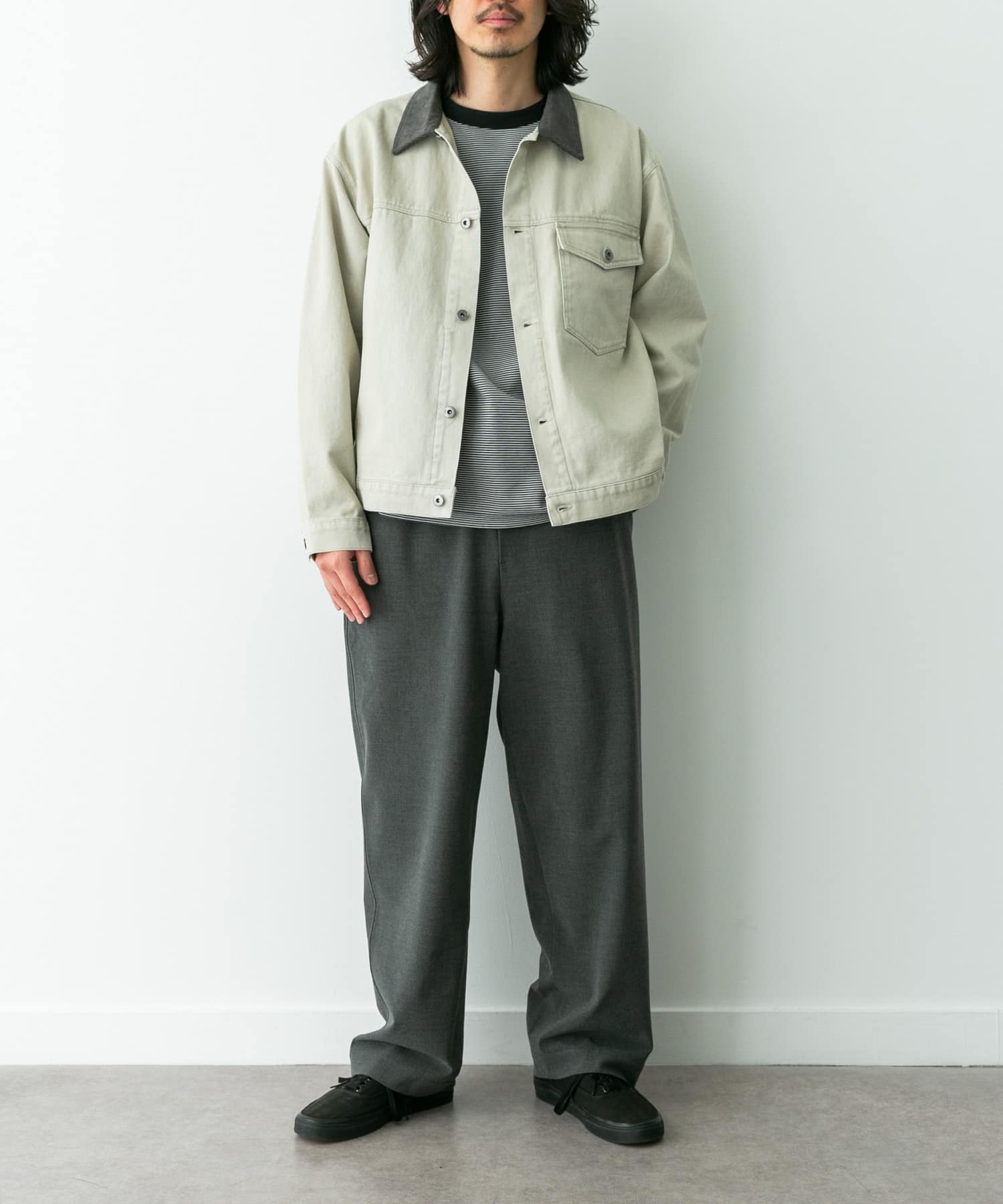 身長：180cm 体重：60kg サイズ：L